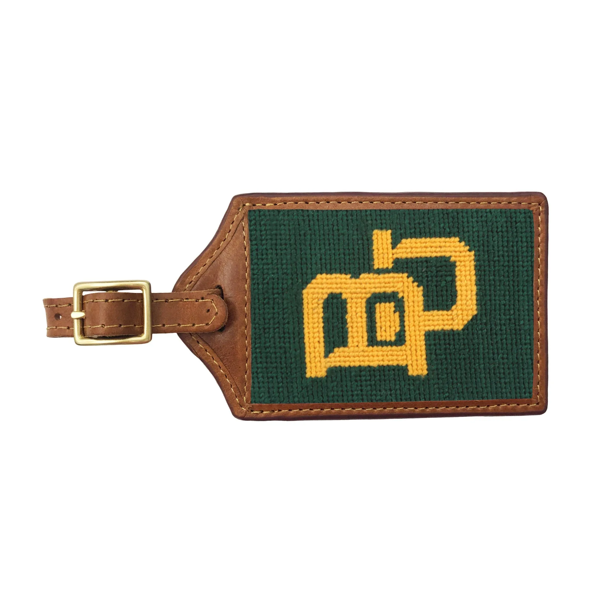 Baylor Luggage Tag (Dark Pine) sold by Smathers & Branson