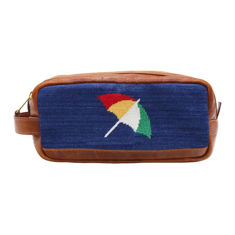 Arnold Palmer Umbrella Toiletry Bag (Classic Navy) made by Smathers & Branson