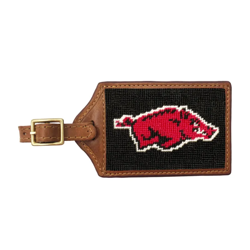 Arkansas Luggage Tag (Black) made by Smathers & Branson