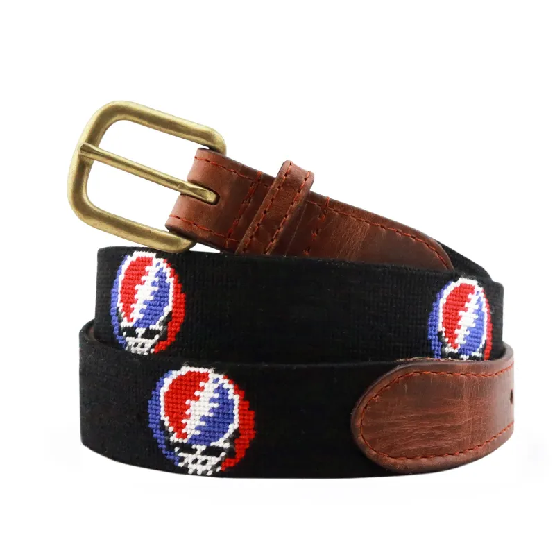 Steal Your Face Belt (Black) made by Smathers & Branson