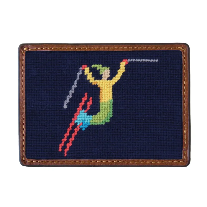 Ski Tricks Card Wallet (Dark Navy) made by Smathers & Branson