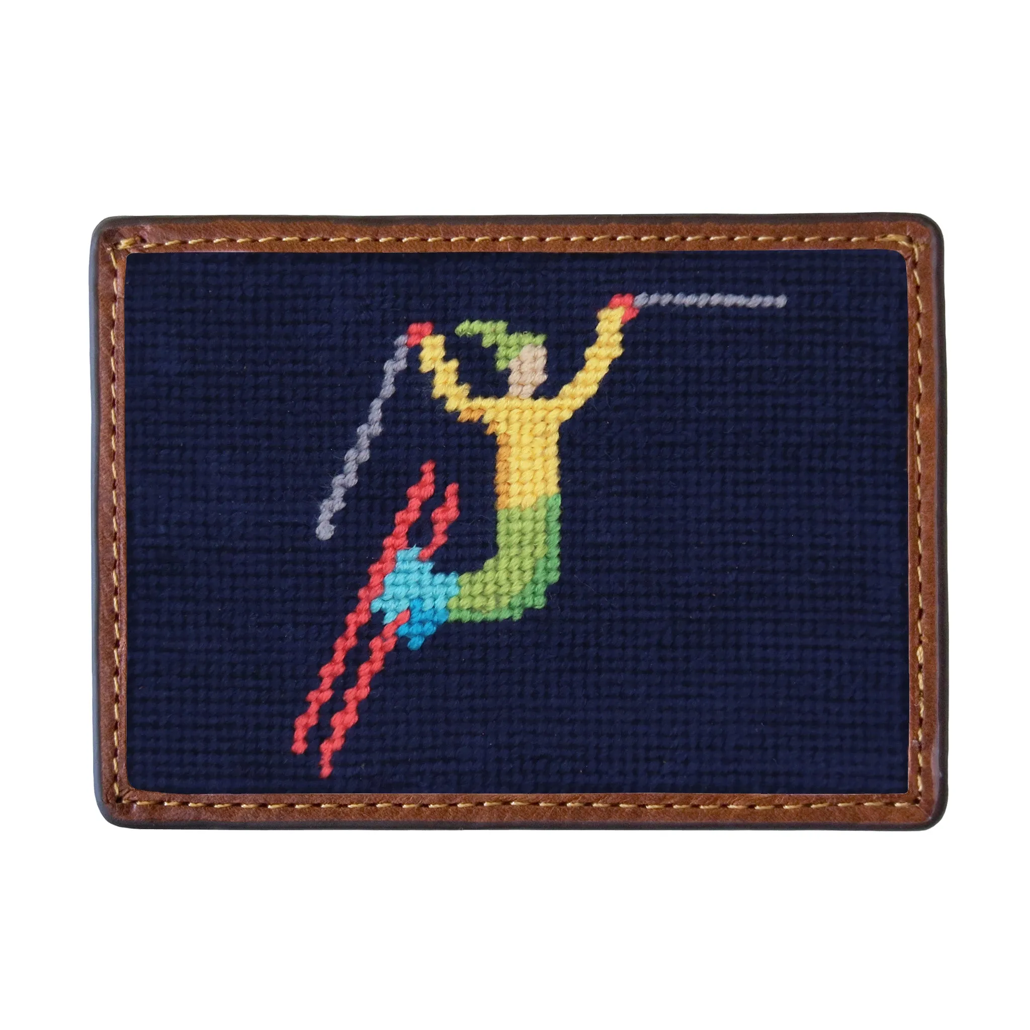 Ski Tricks Card Wallet (Dark Navy) sold by Smathers & Branson