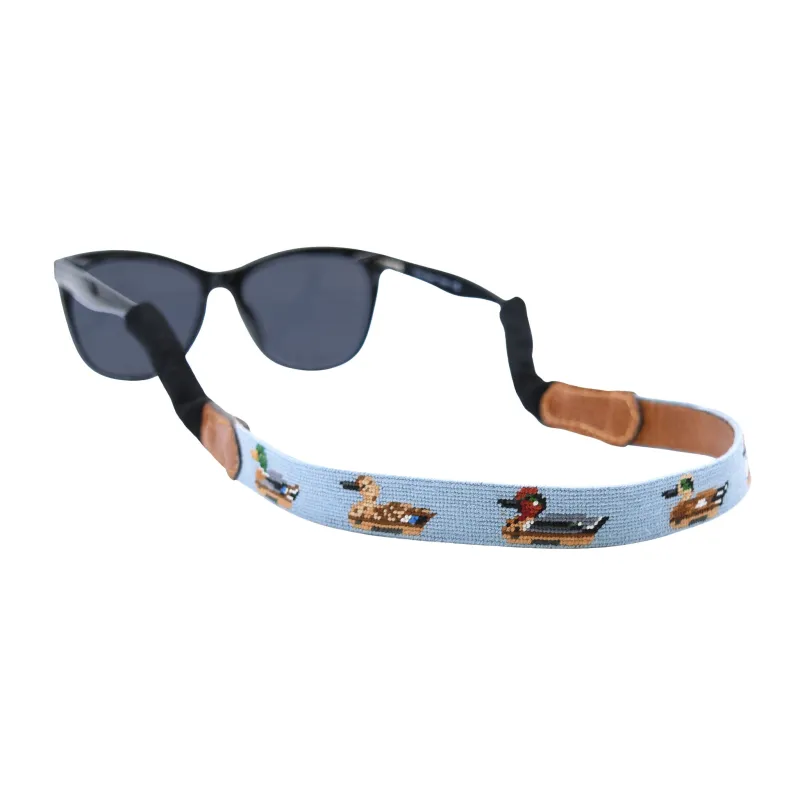 Duck Decoys Sunglass Strap (Antique Blue) made by Smathers & Branson