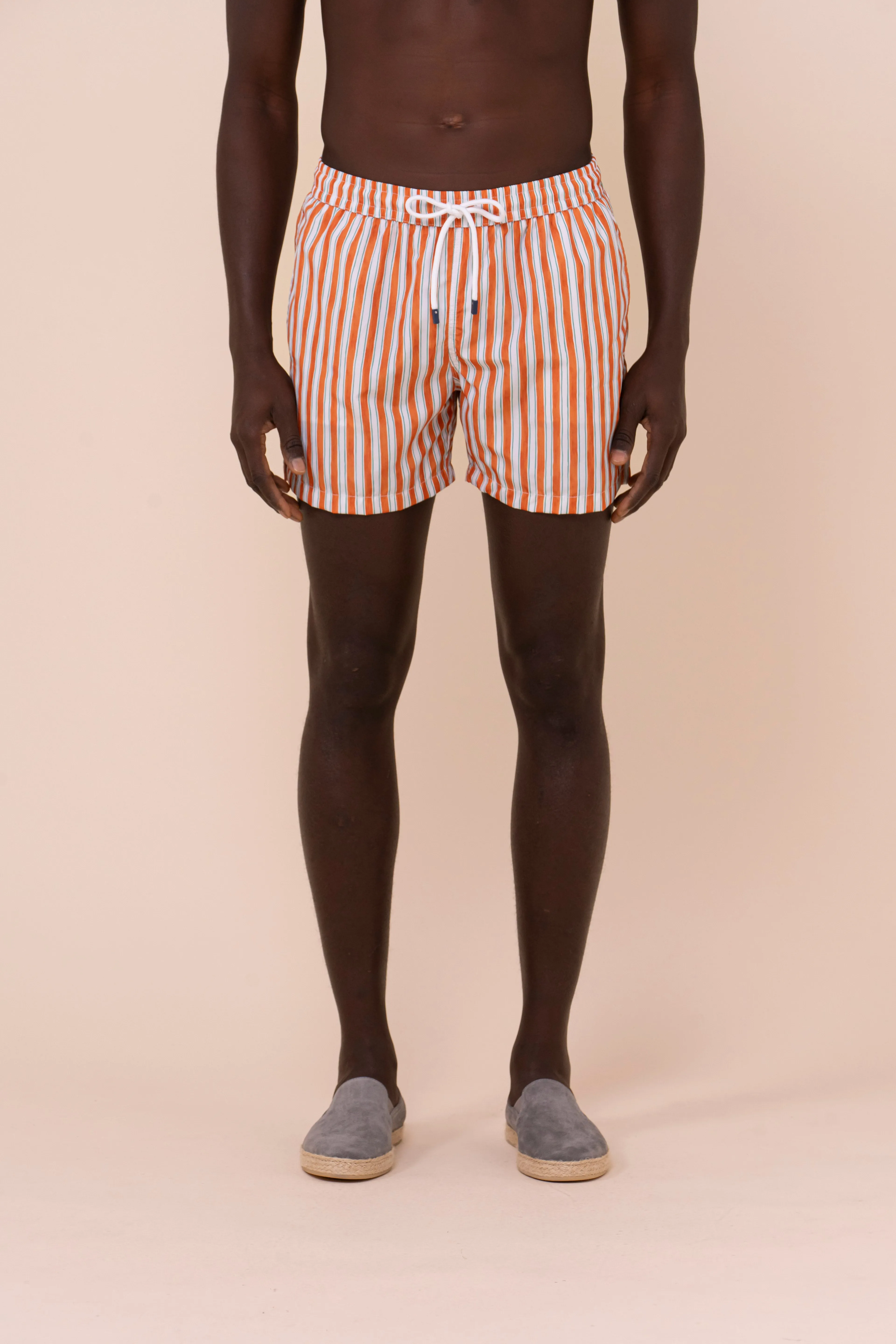 Madeira - The Sustainable Swim Trunks - Riviera Stripe Pattern sold by Fedeli product image thumbnail 2