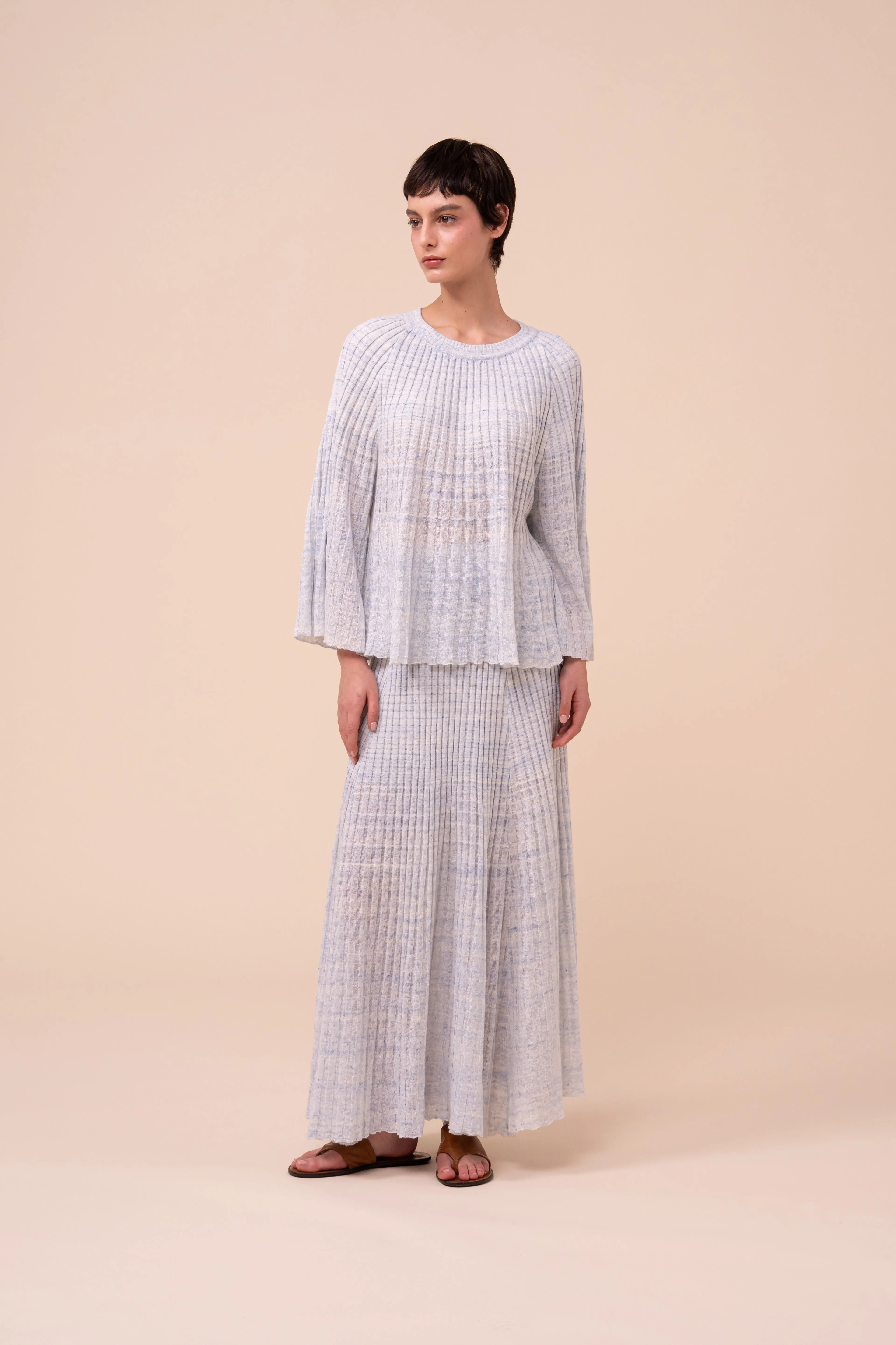 Mondrian Cairo Ribbed Knit Top sold by Fedeli product image thumbnail 2