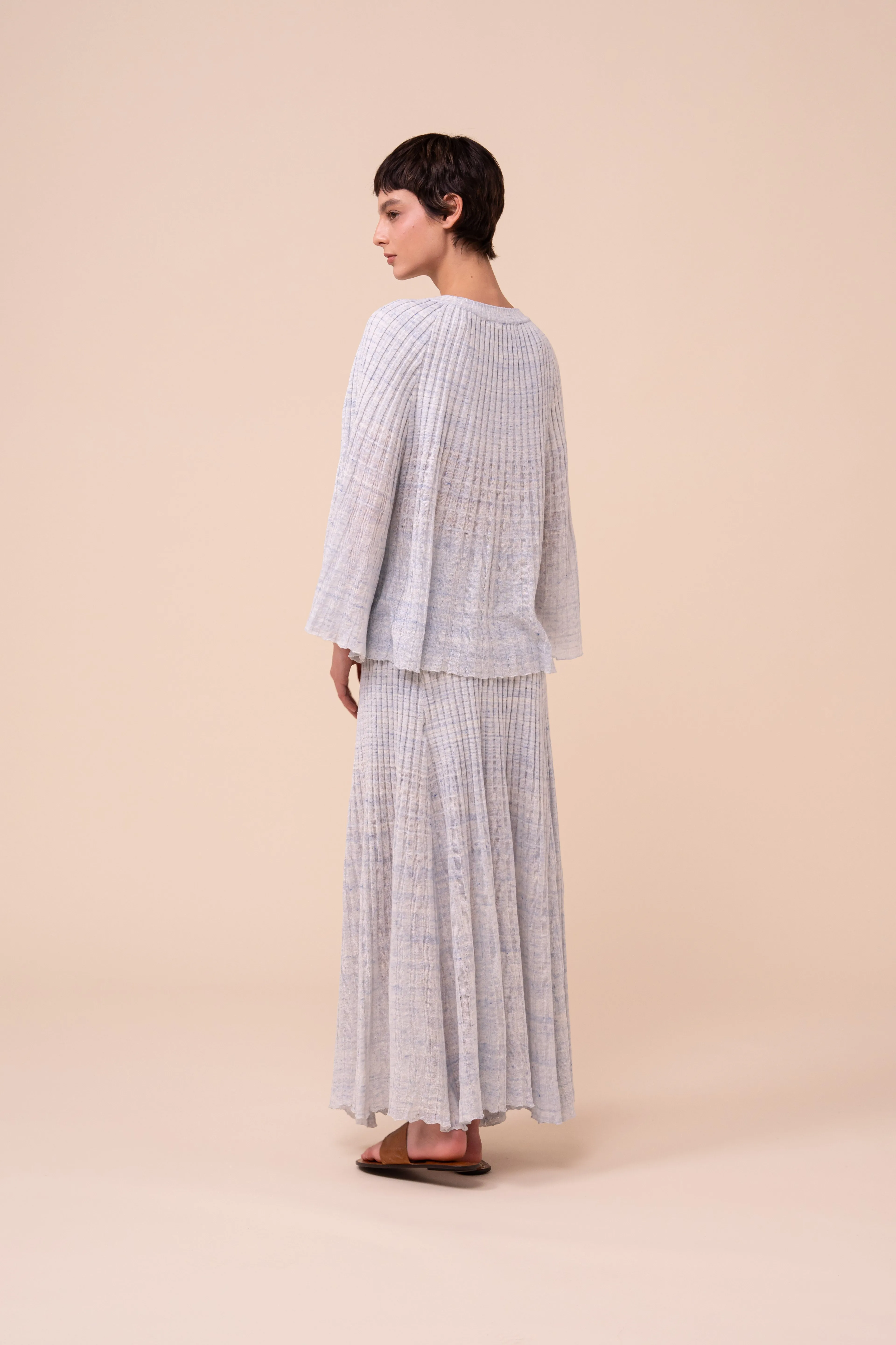 Mondrian Cairo Ribbed Knit Top sold by Fedeli product image thumbnail 3