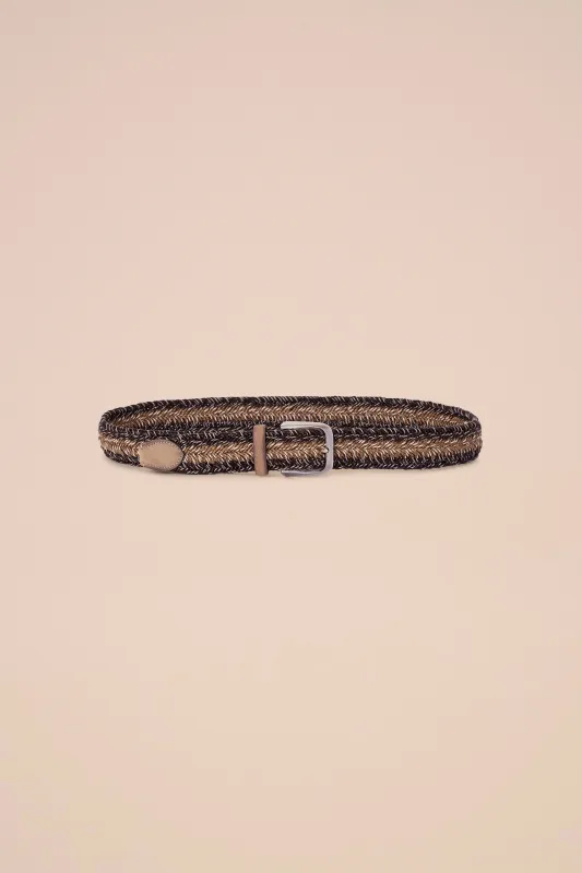 Braided Belt Bicolor made by Fedeli