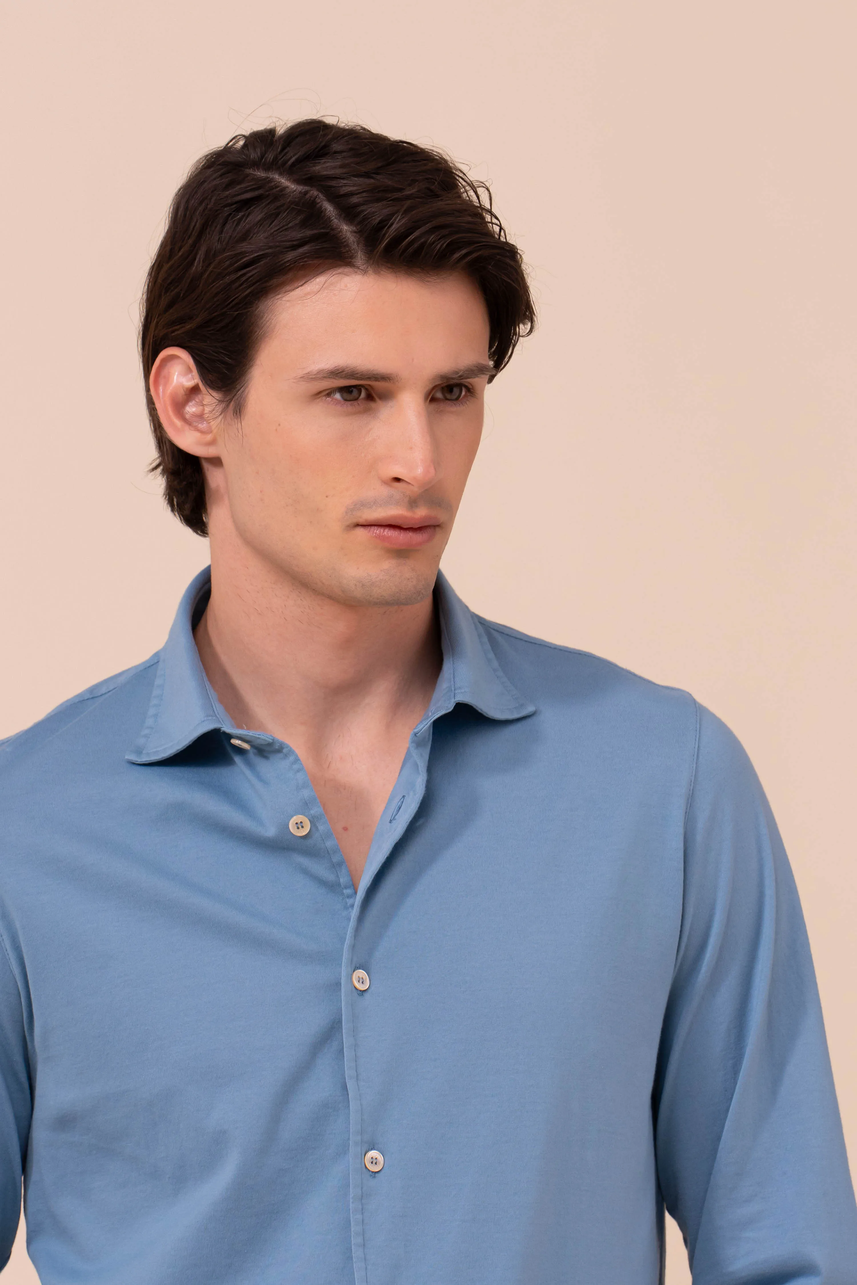 Jason Giza Organic Cotton Long Sleeve Shirt sold by Fedeli product image thumbnail 4