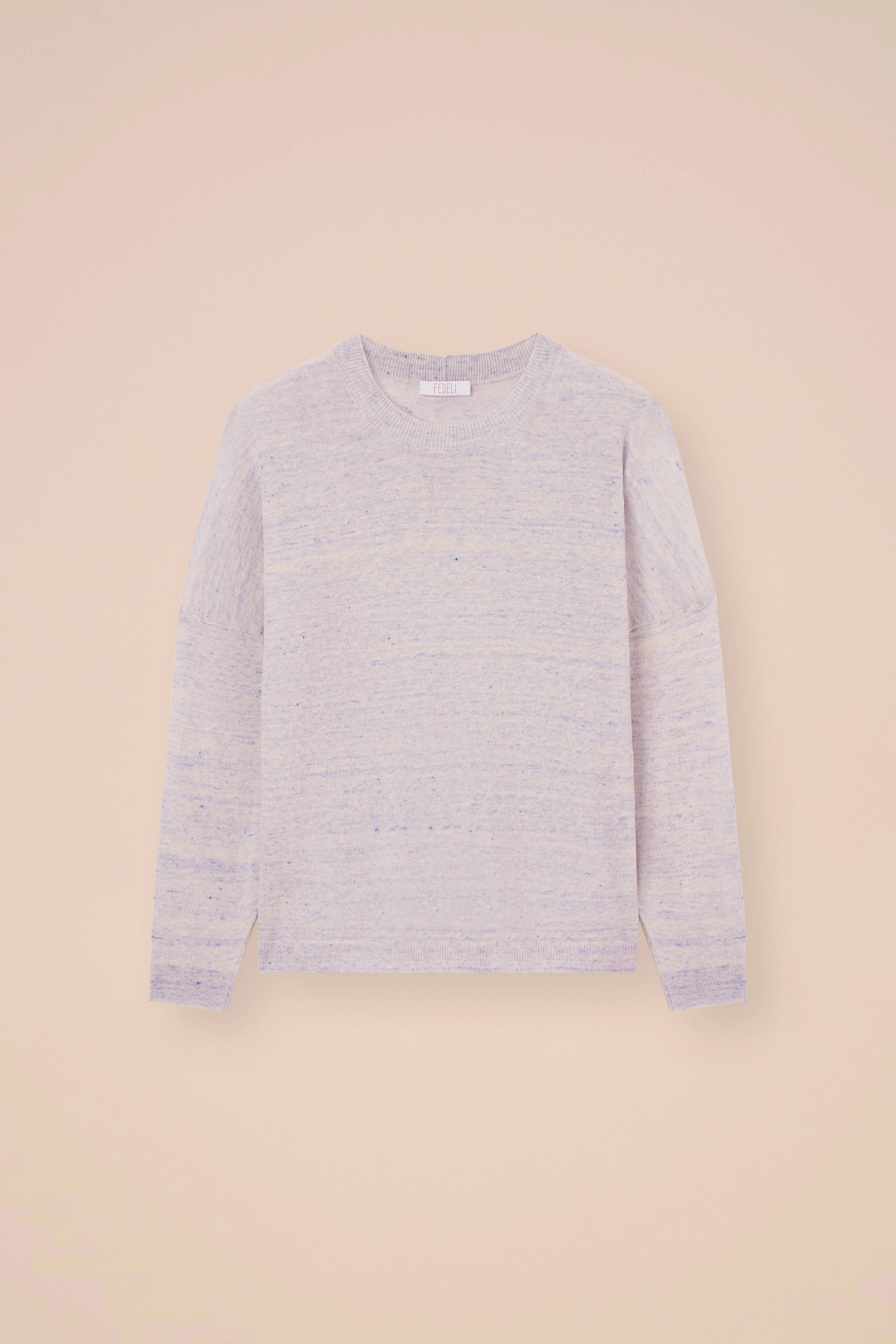 Lindsay Cairo Linen and Cotton Crewneck sold by Fedeli product image thumbnail 5