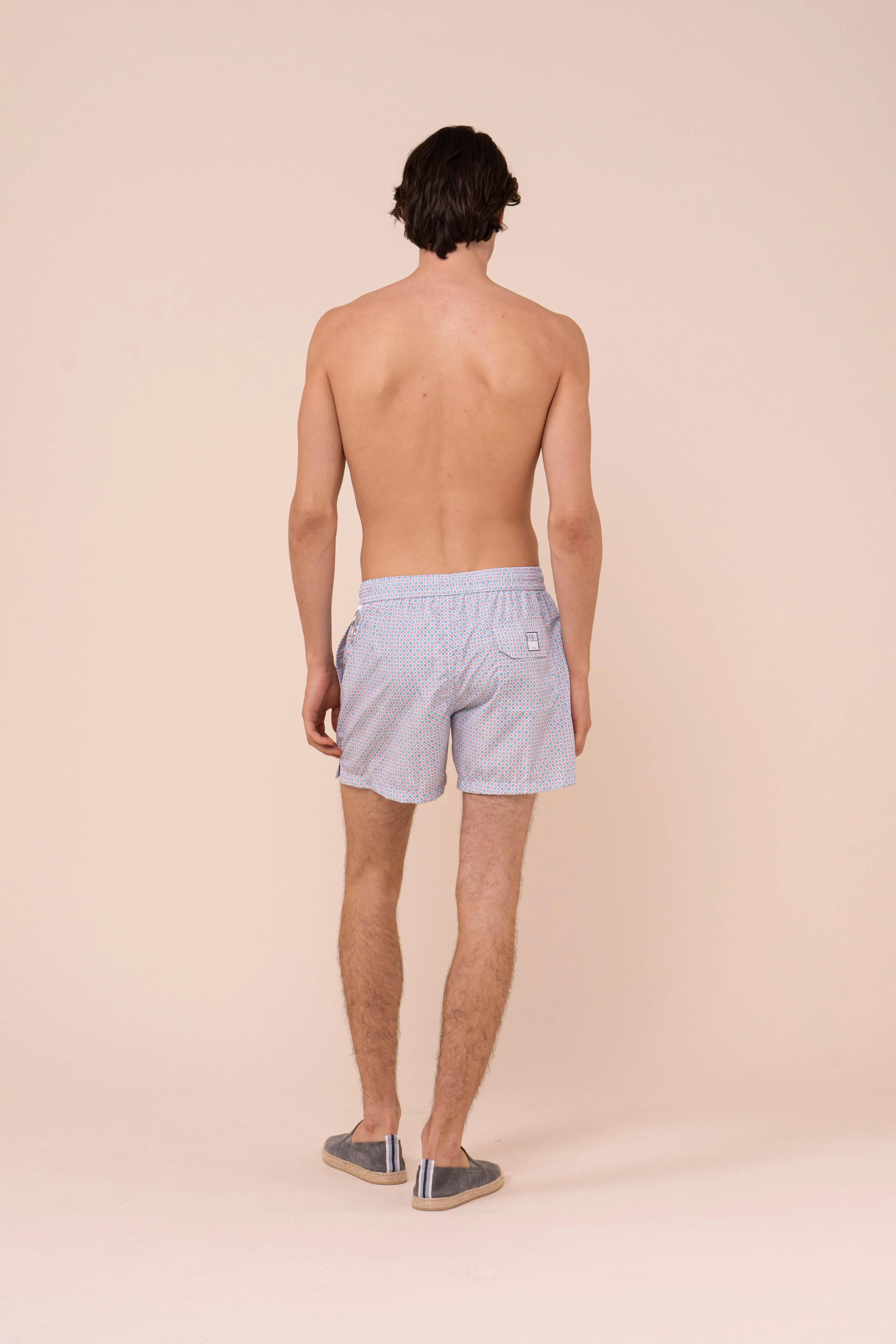 Madeira - The Sustainable Swim Trunks - Diamond Pattern sold by Fedeli product image thumbnail 3
