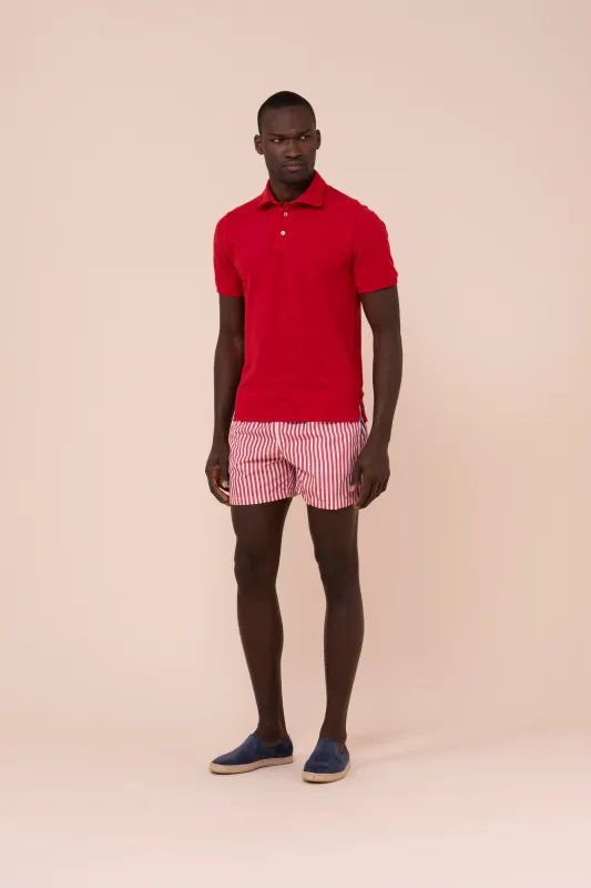 Madeira - The Sustainable Swim Trunks - Striped Pattern made by Fedeli