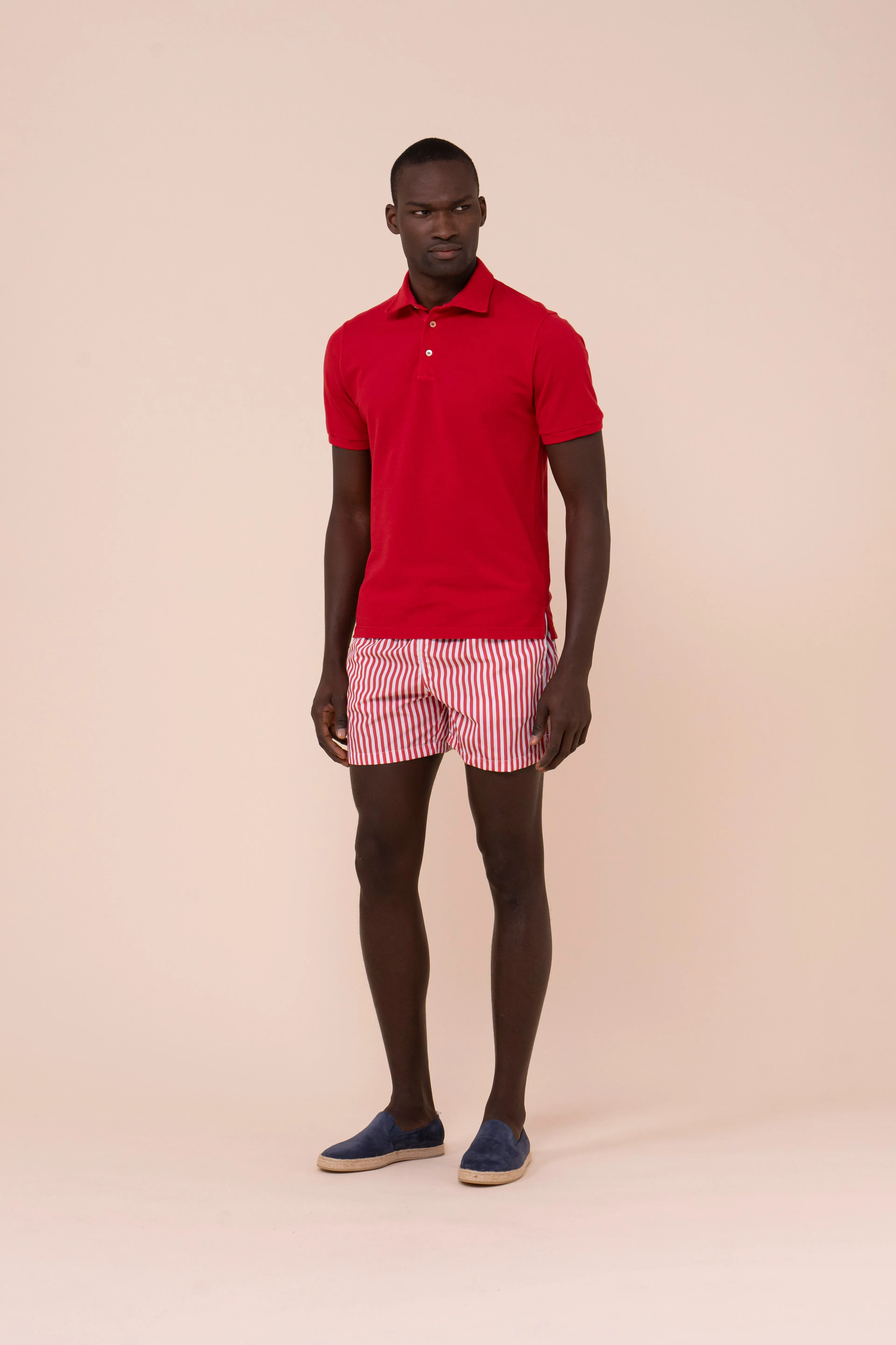 Madeira - The Sustainable Swim Trunks - Striped Pattern sold by Fedeli