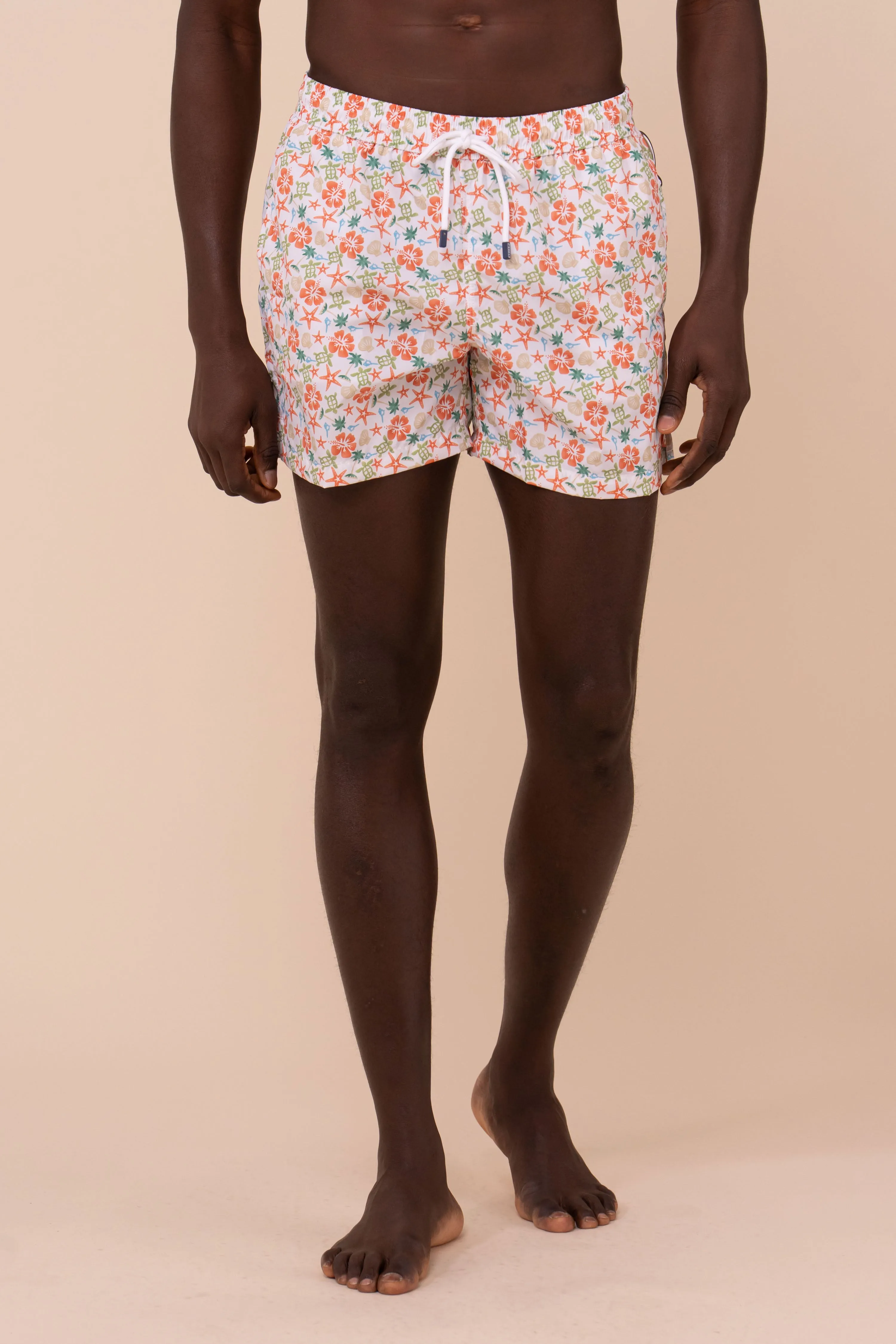 Madeira - The Sustainable Swim Trunks - Hawaii Pattern sold by Fedeli product image thumbnail 2