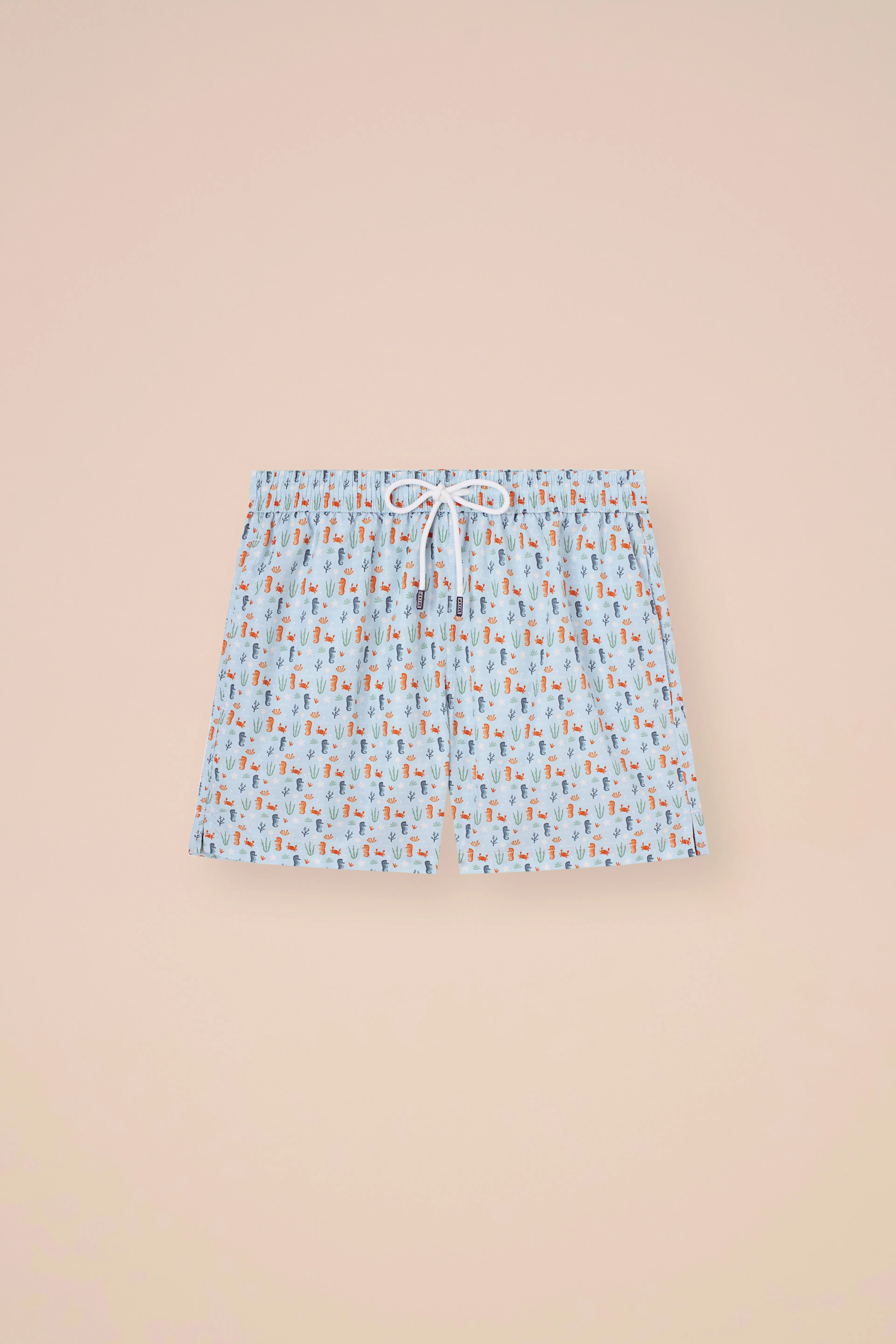 Madeira - The Sustainable Swim Trunks - Seahorse Pattern sold by Fedeli product image thumbnail 5