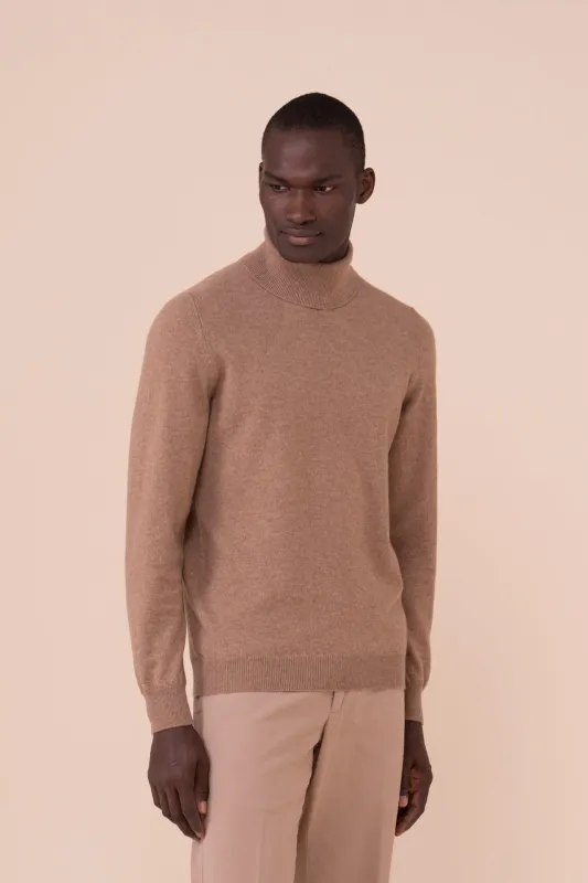 Derby Cashmere Turtleneck in iconic colors made by Fedeli