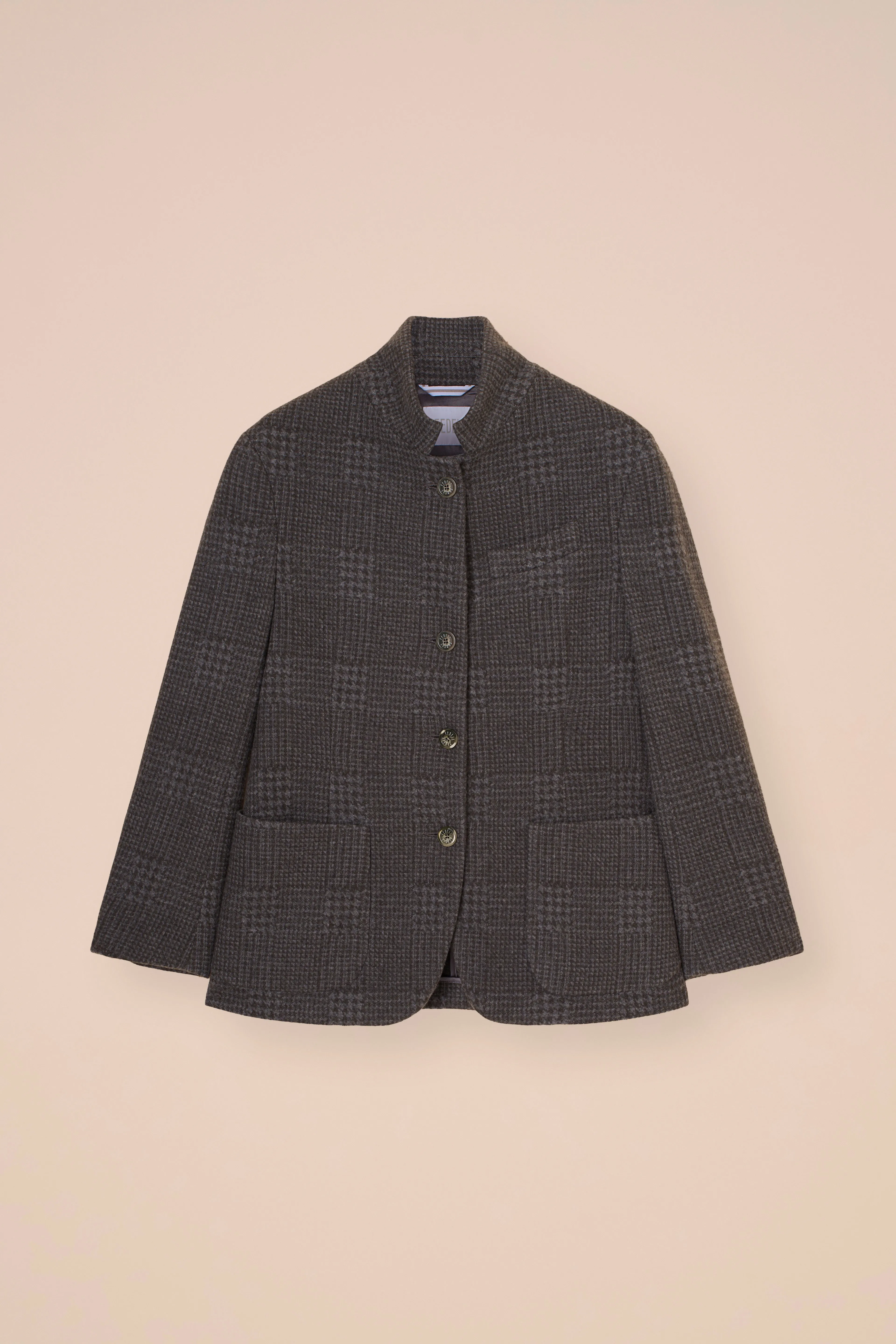 D-Damon Cashmere Flanel Jacquard Blazer sold by Fedeli product image thumbnail 5
