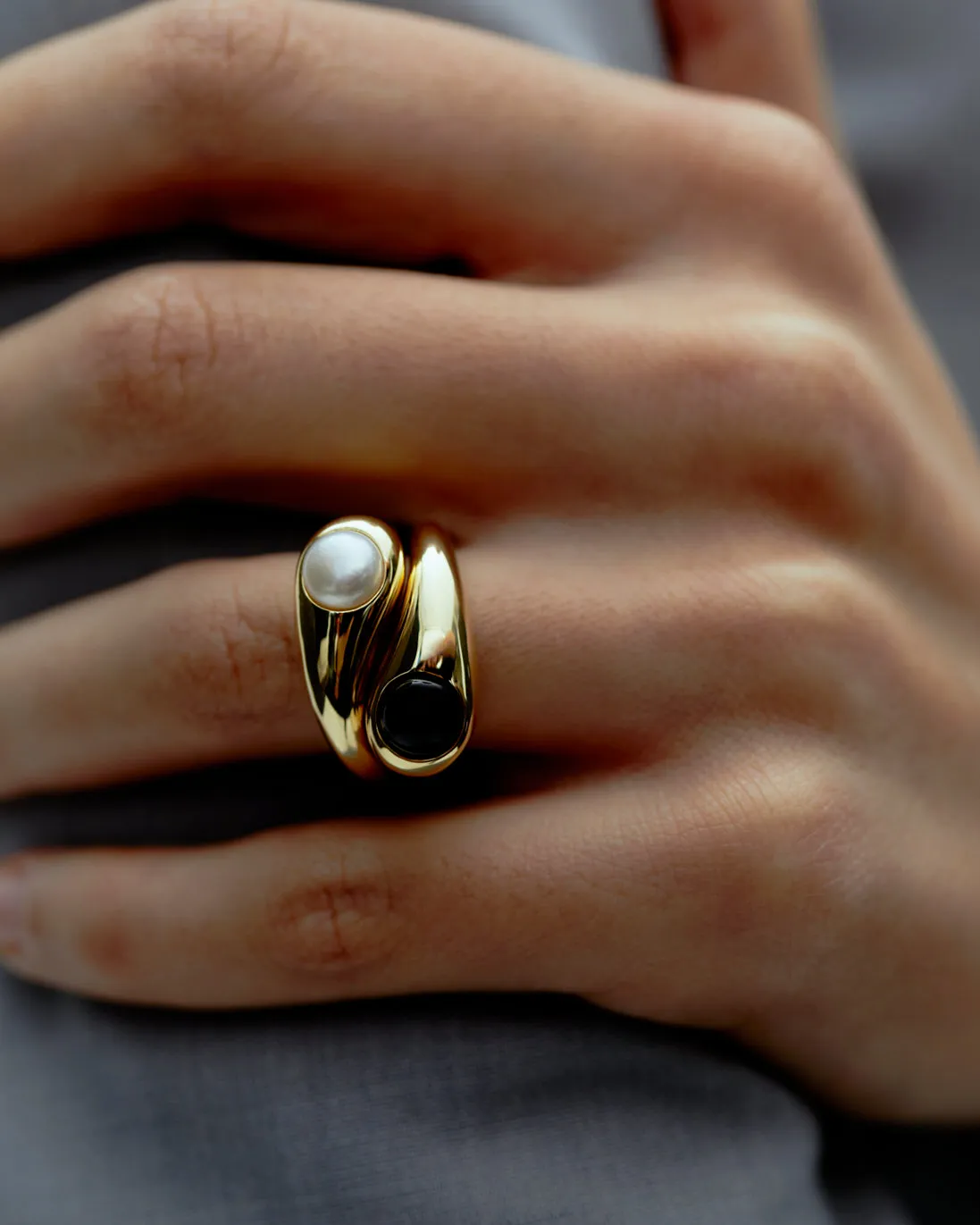 Dualism Freshwater Pearl Ring sold by RAGBAG product image thumbnail 2