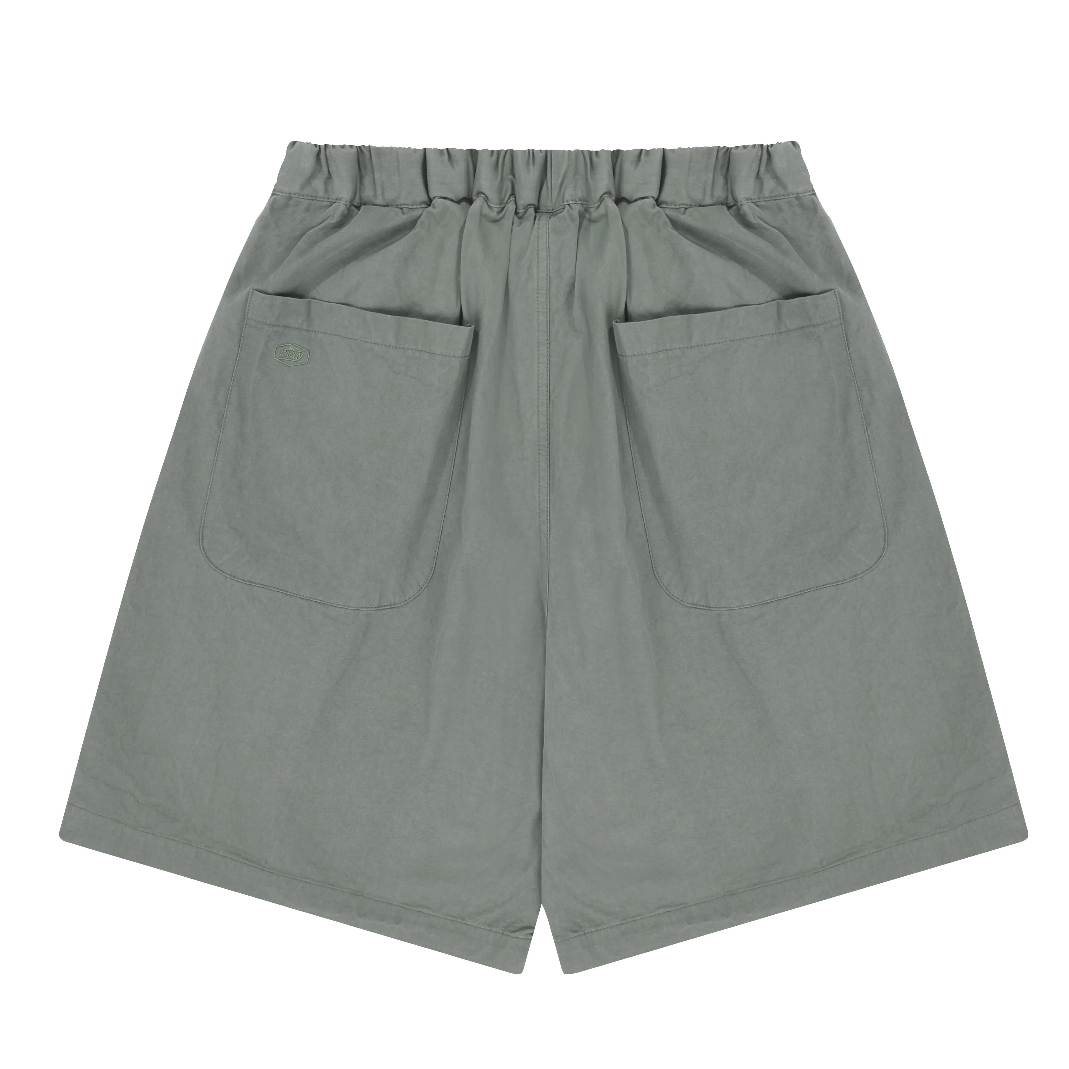 Two Tuck Wide Half Pants (Light Grey) sold by Kappy product image thumbnail 5