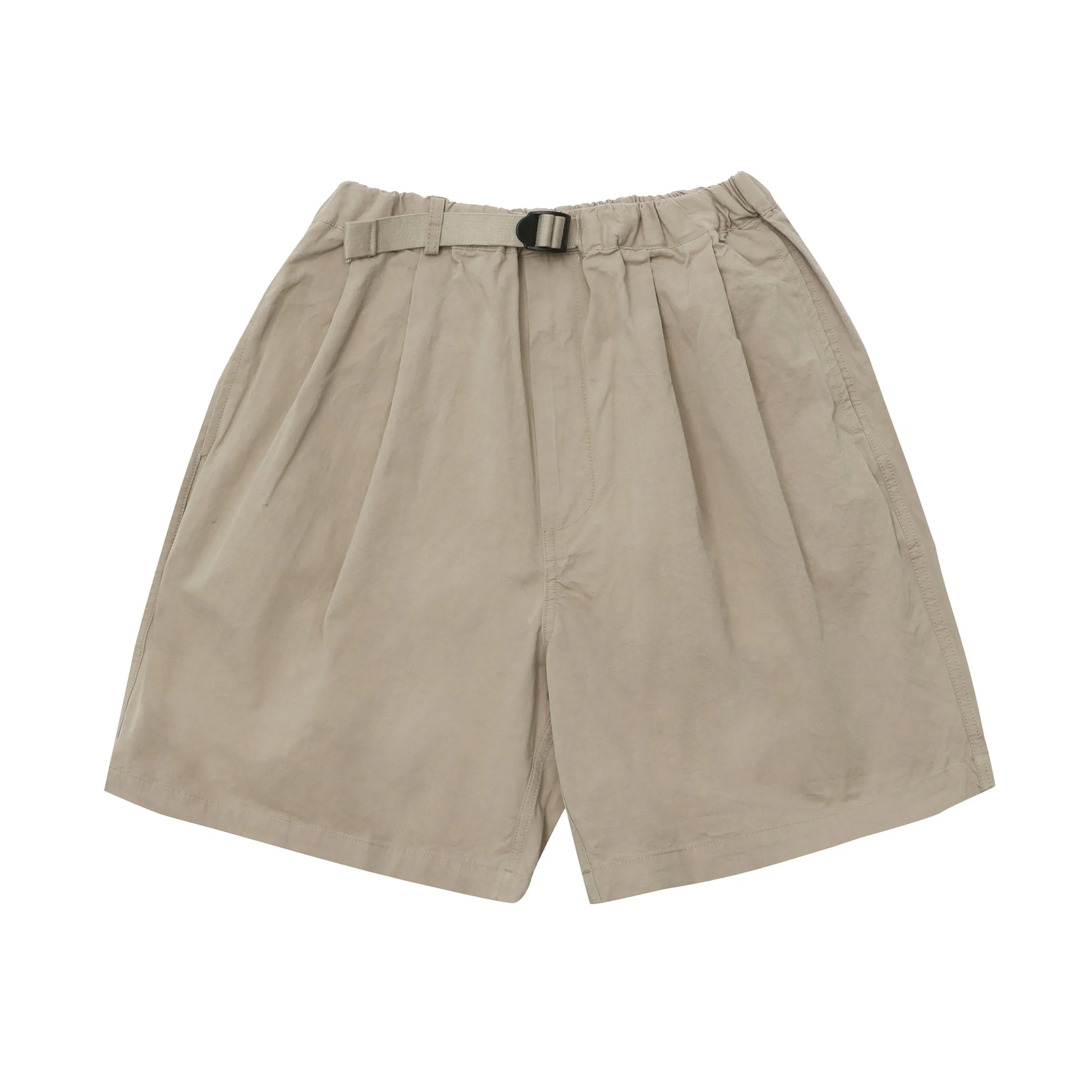 Two Tuck Wide Half Pants (Beige) sold by Kappy product image thumbnail 2