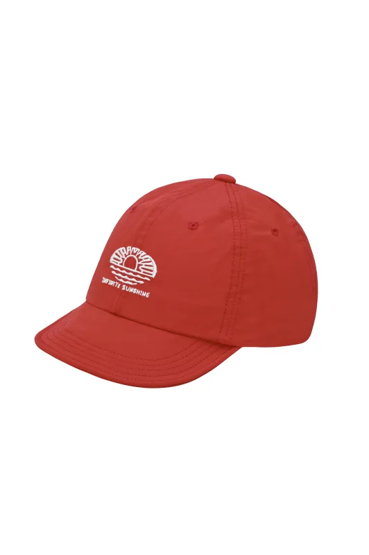 Ripstop Sunshine Cap (Red) made by Kappy