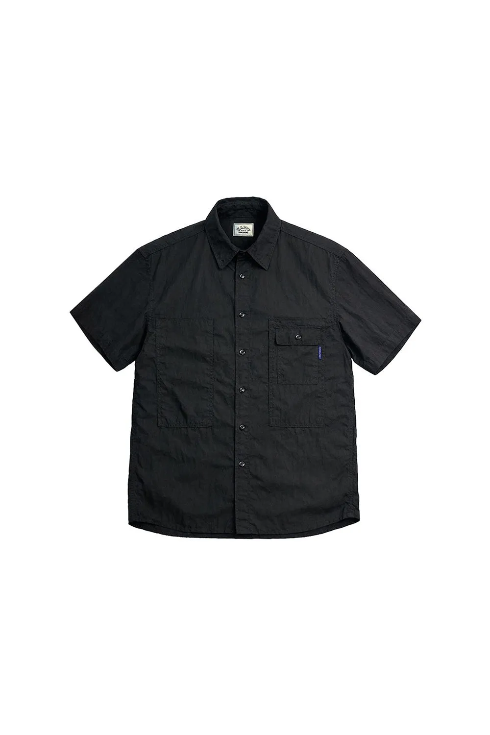 Pocket Utility Half Shirt (Black) sold by Kappy