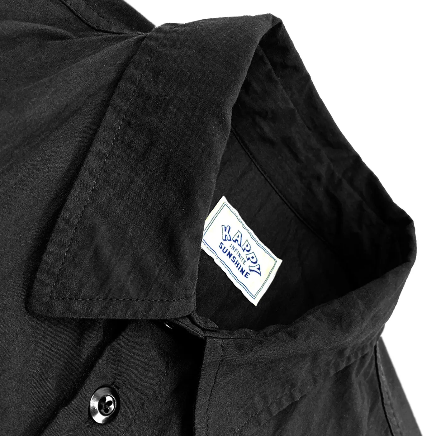 Pocket Utility Half Shirt (Black) sold by Kappy product image thumbnail 5