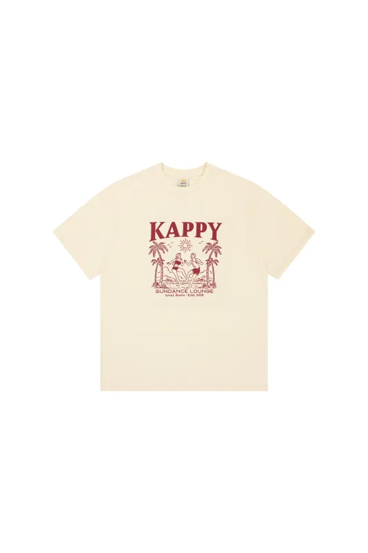 Sundance Lounge Half T-shirt (Cream) made by Kappy