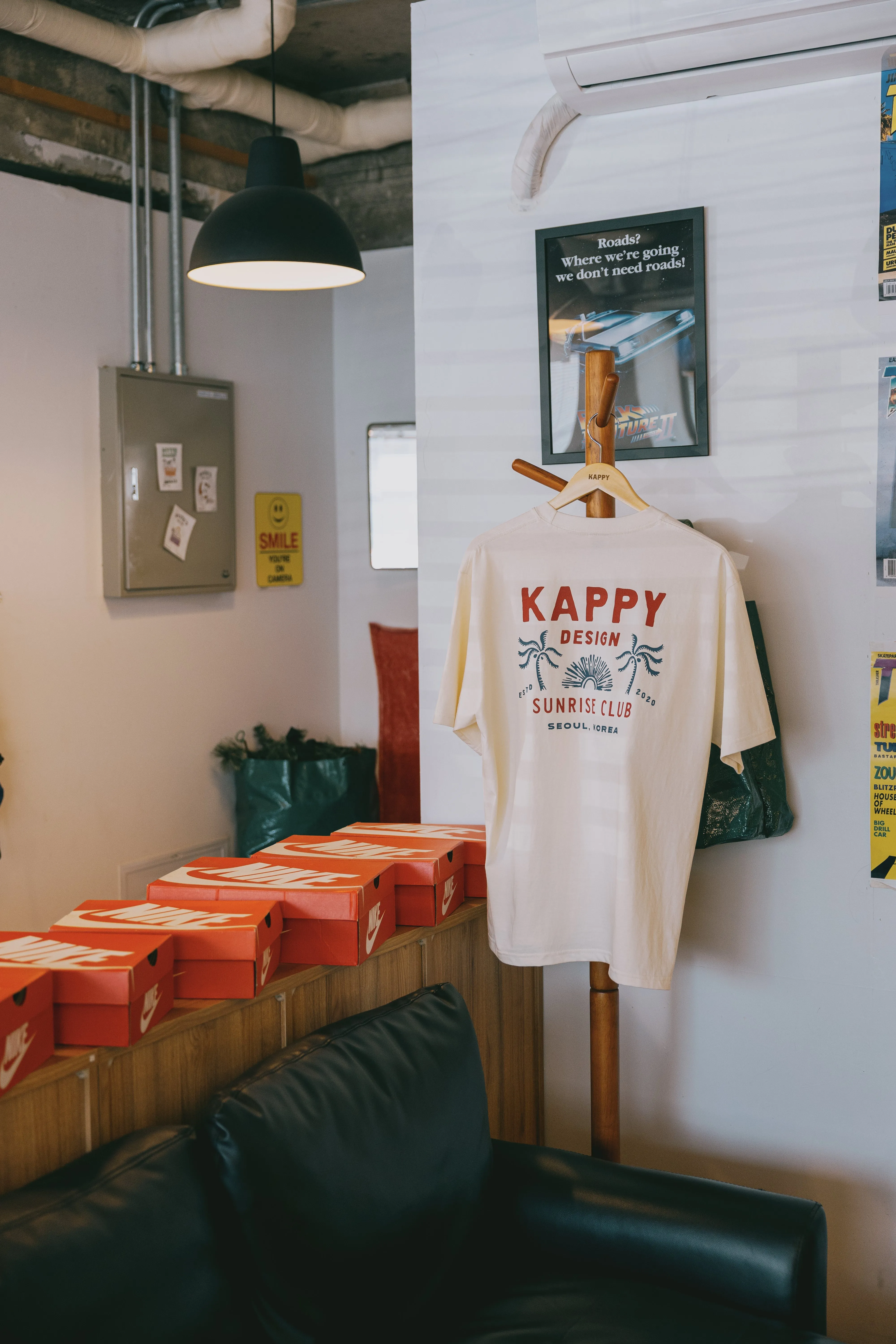 Palm Coast Half T-shirt (Cream) sold by Kappy product image thumbnail 5