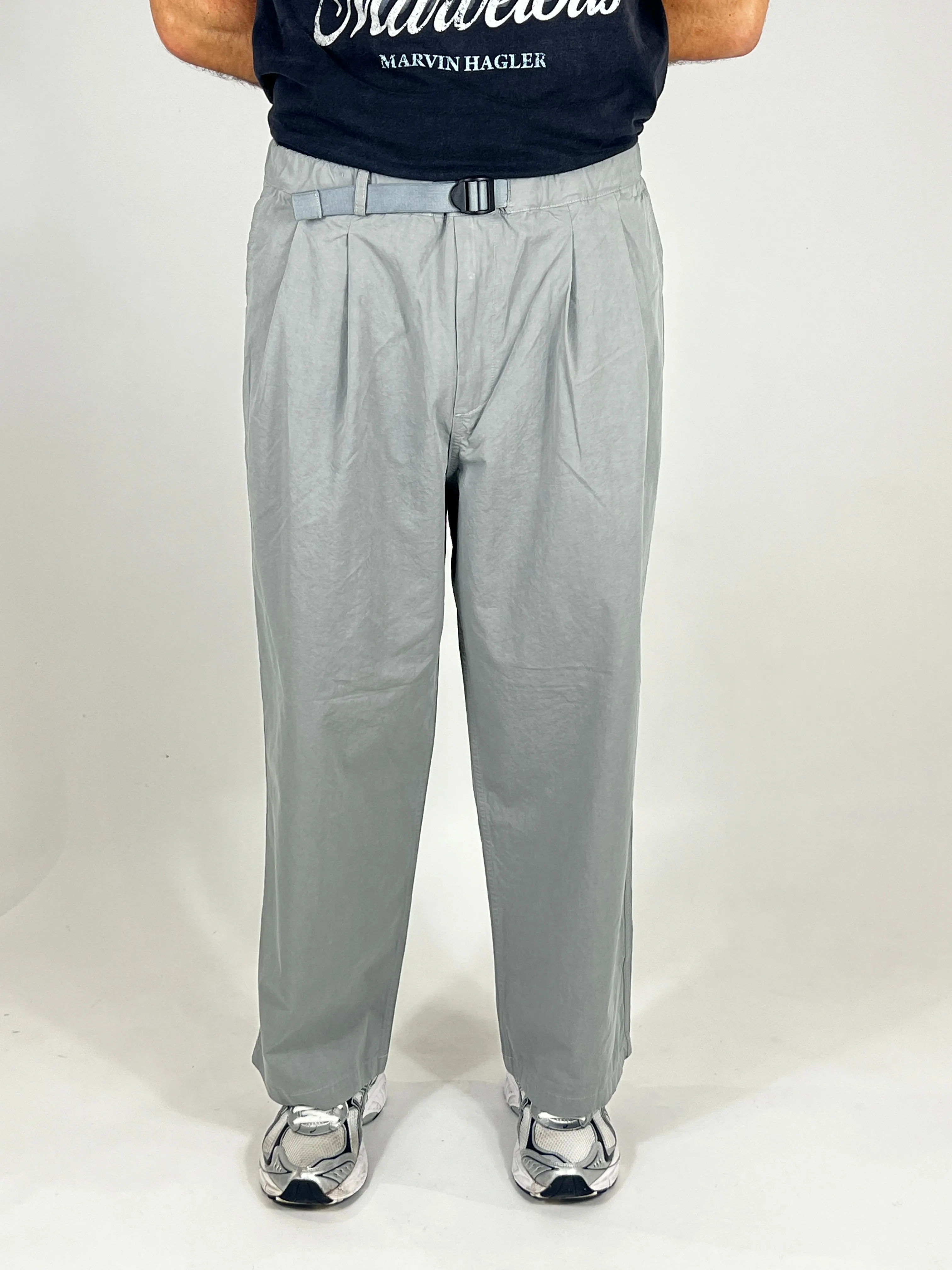 Two Tuck Wide Pants (Light Grey) sold by Kappy product image thumbnail 4