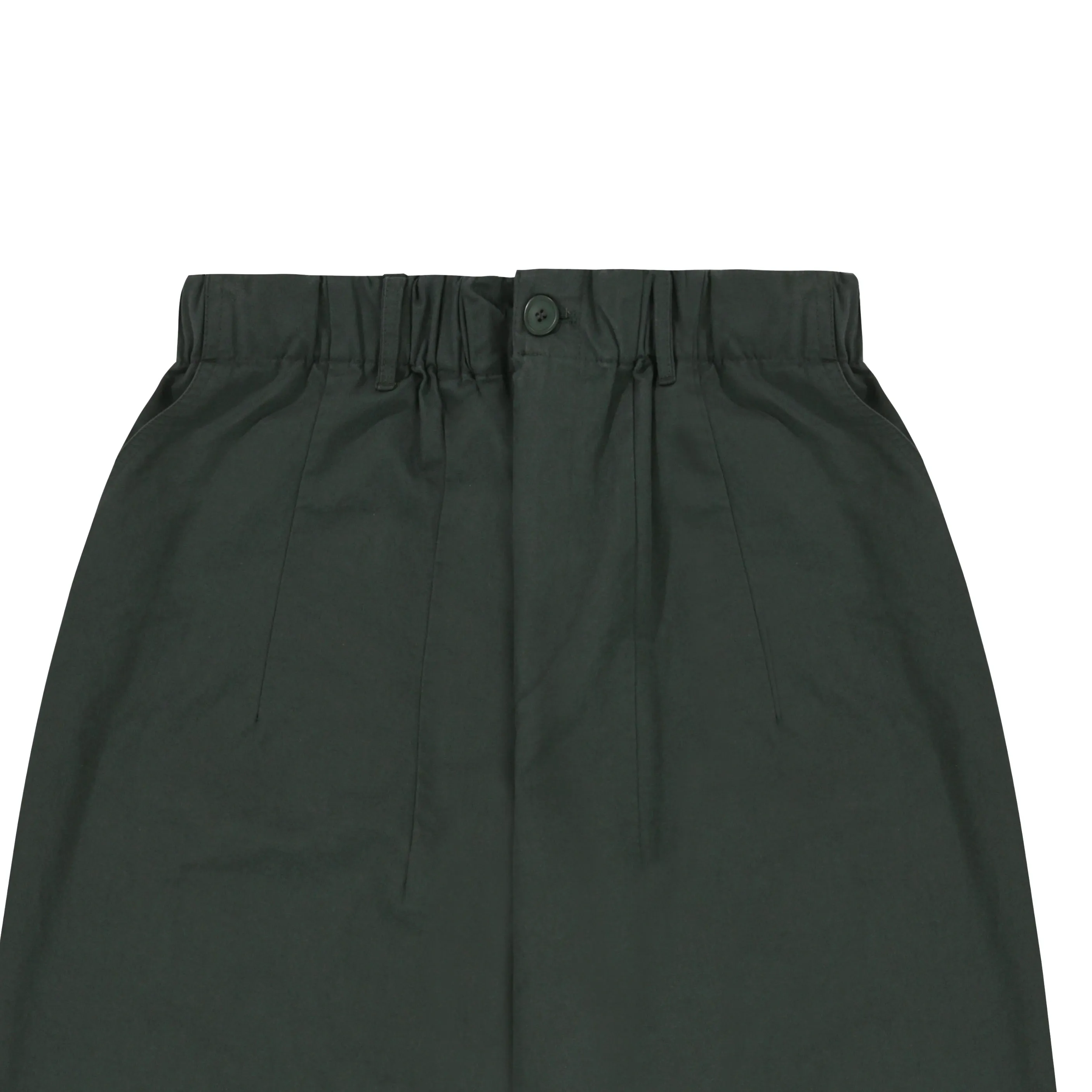 Pintuck Wide Chino Pants (Green) sold by Kappy product image thumbnail 4