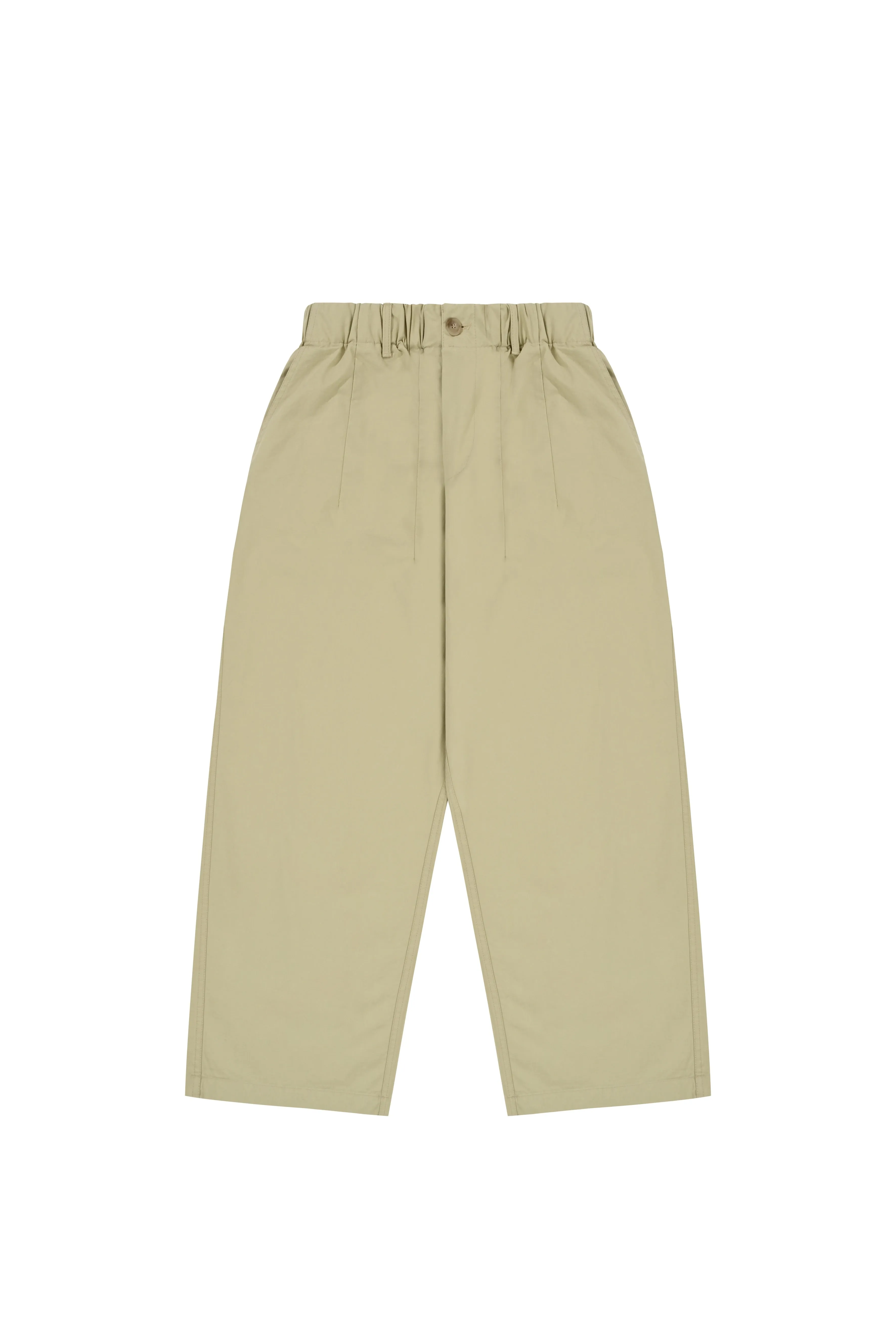 Pintuck Wide Chino Pants (Beige) sold by Kappy product image thumbnail 3
