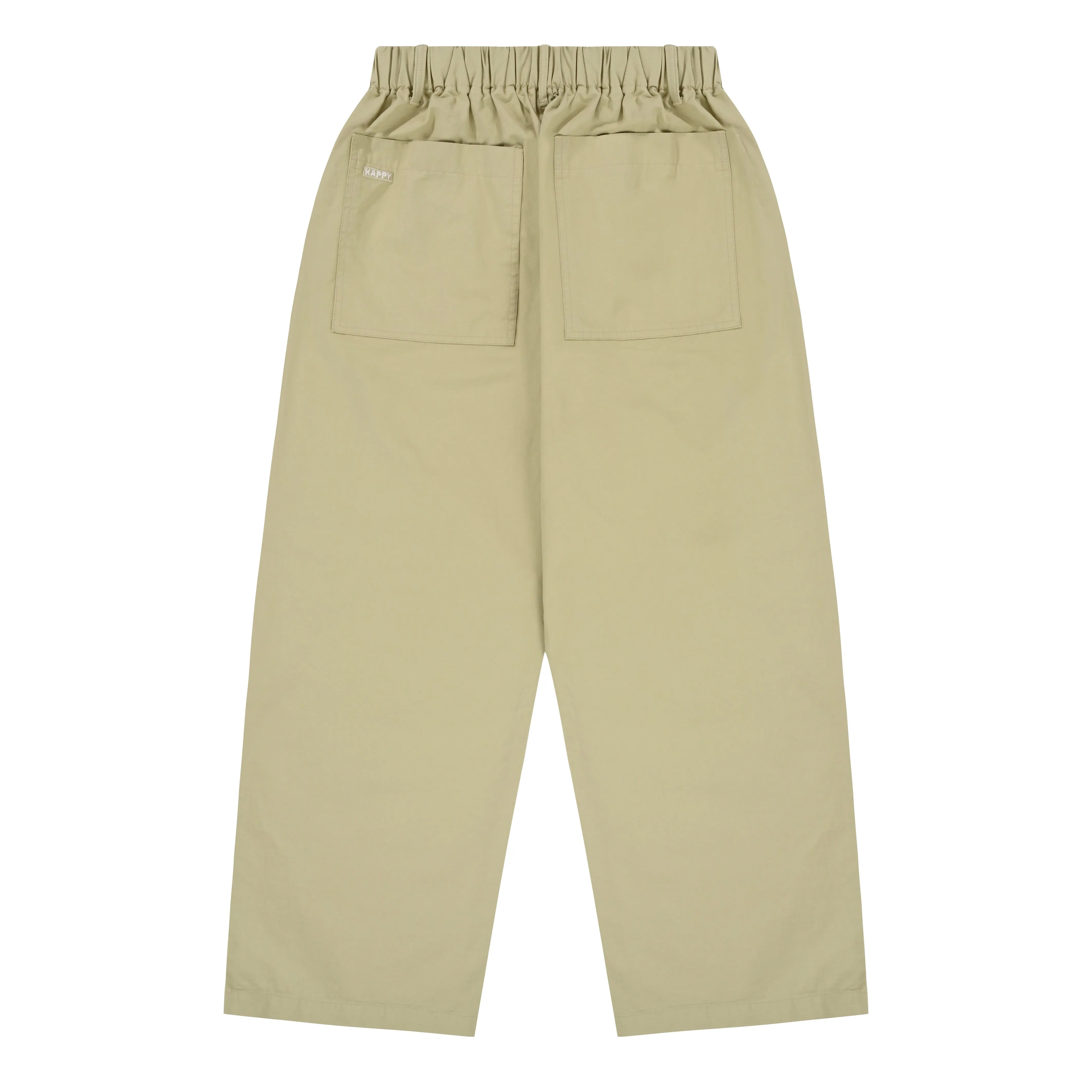 Pintuck Wide Chino Pants (Beige) sold by Kappy product image thumbnail 5