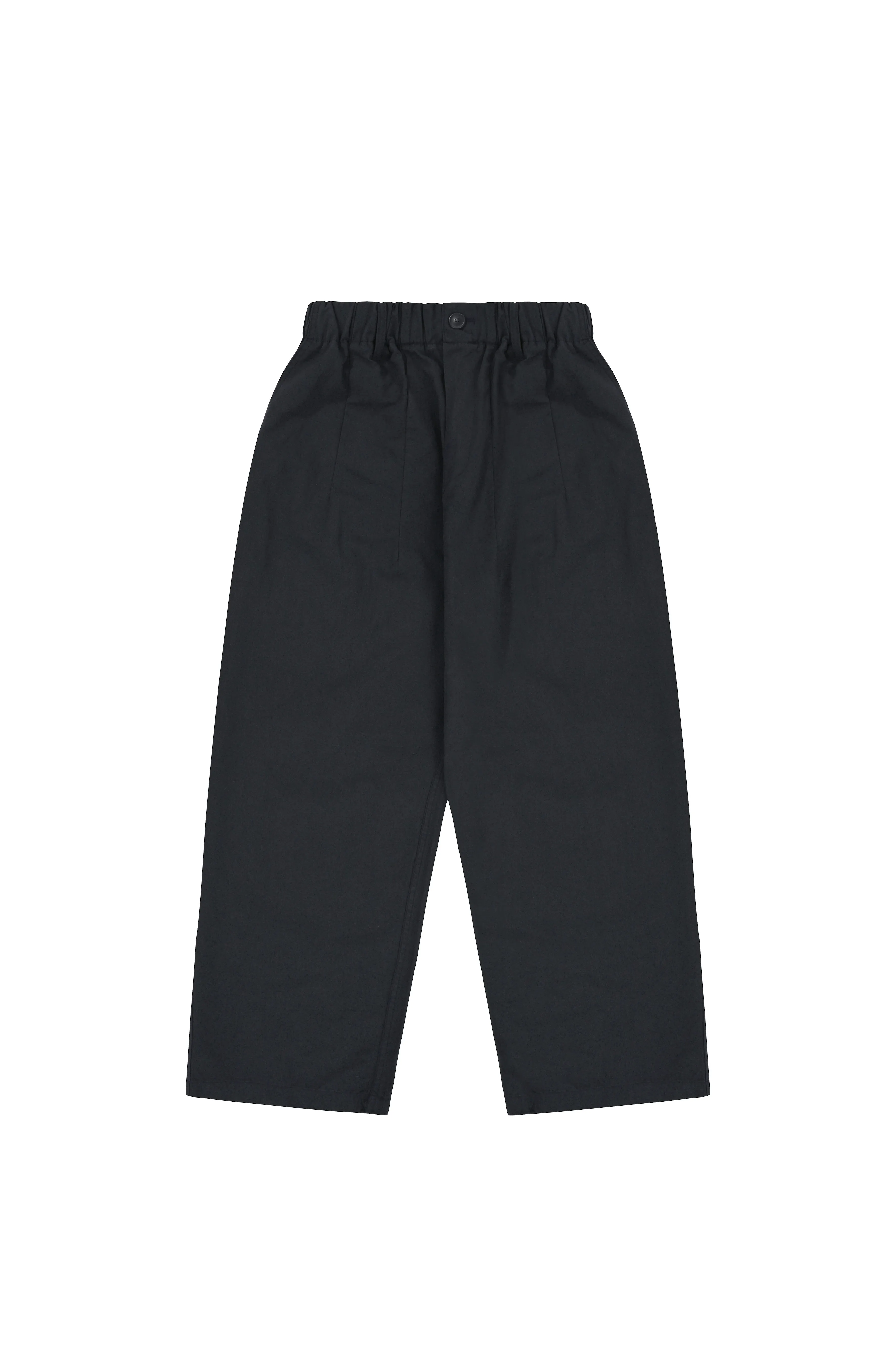 Pintuck Wide Chino Pants (Navy) sold by Kappy product image thumbnail 3