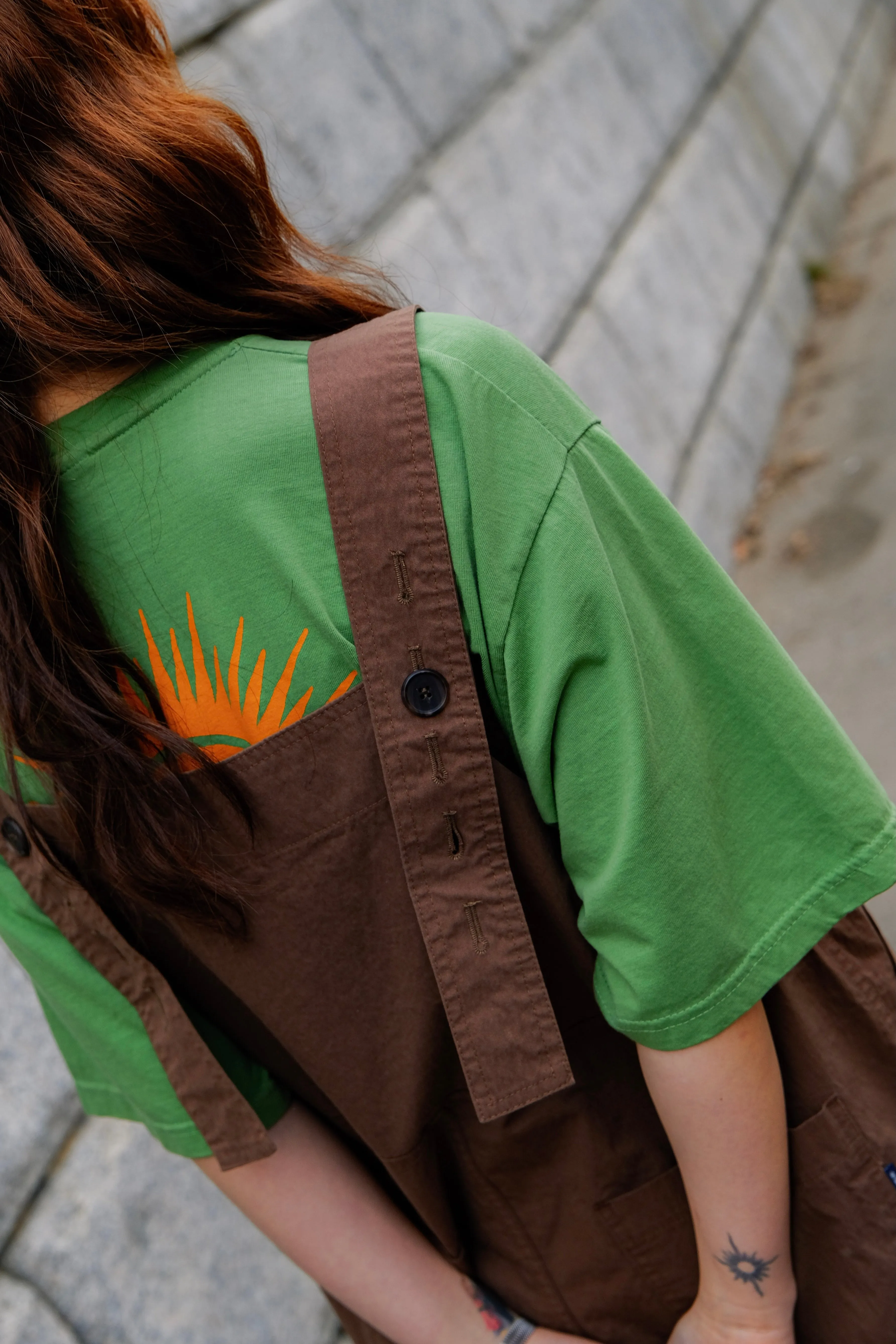Sunny Wink Half T-shirt (Green) sold by Kappy product image thumbnail 2