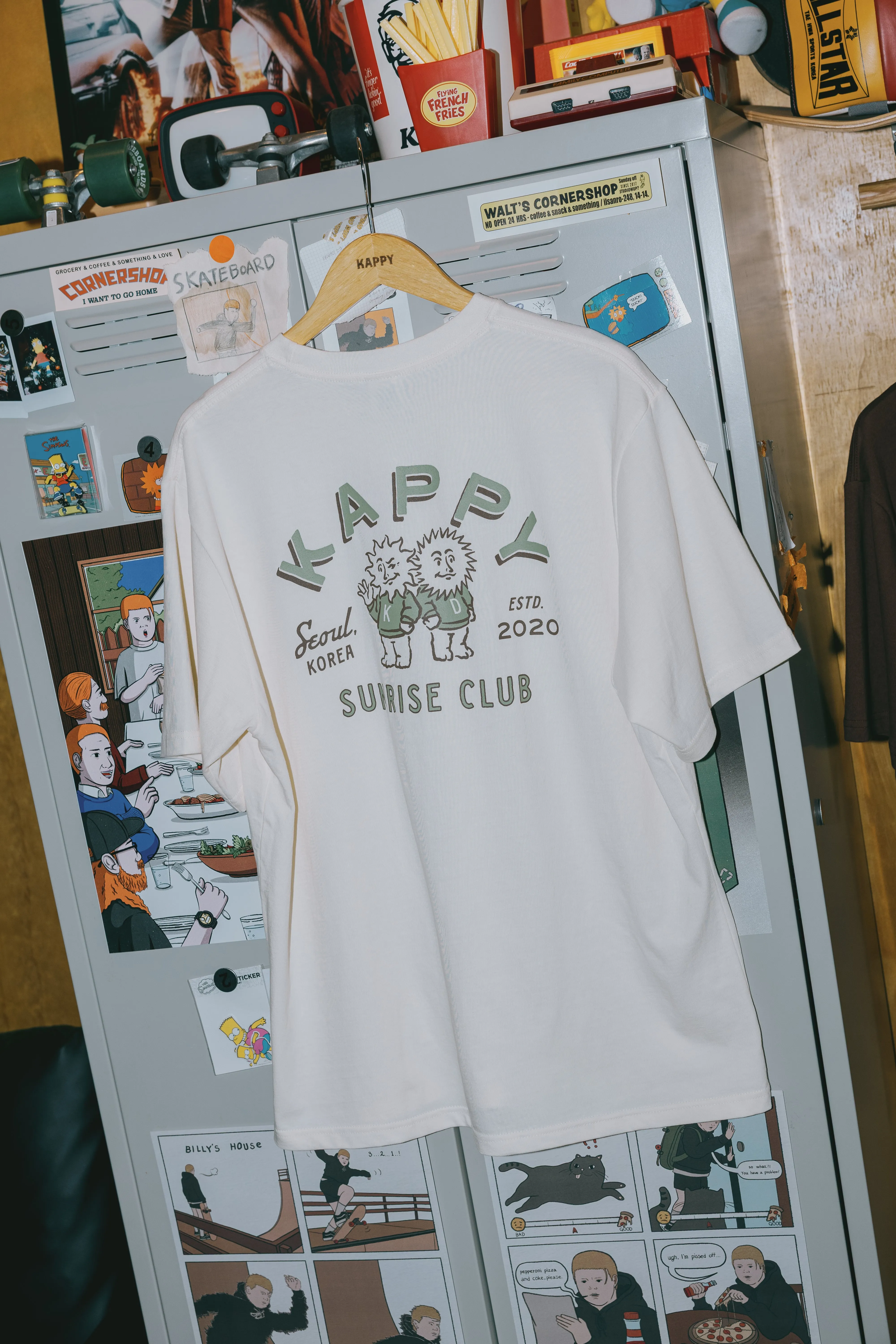 Sunny Mates Half T-shirt (Cream) sold by Kappy product image thumbnail 2