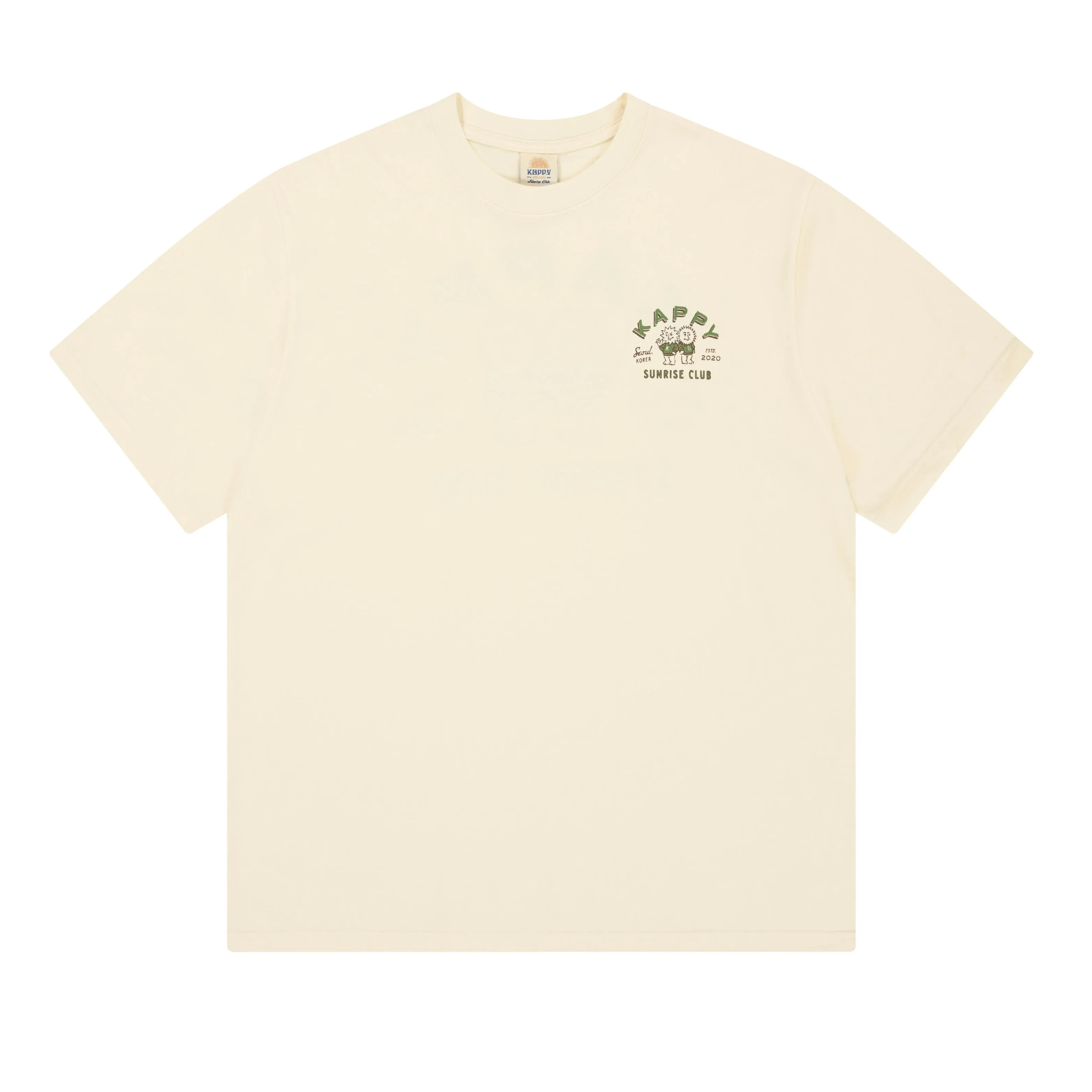 Sunny Mates Half T-shirt (Cream) sold by Kappy product image thumbnail 5