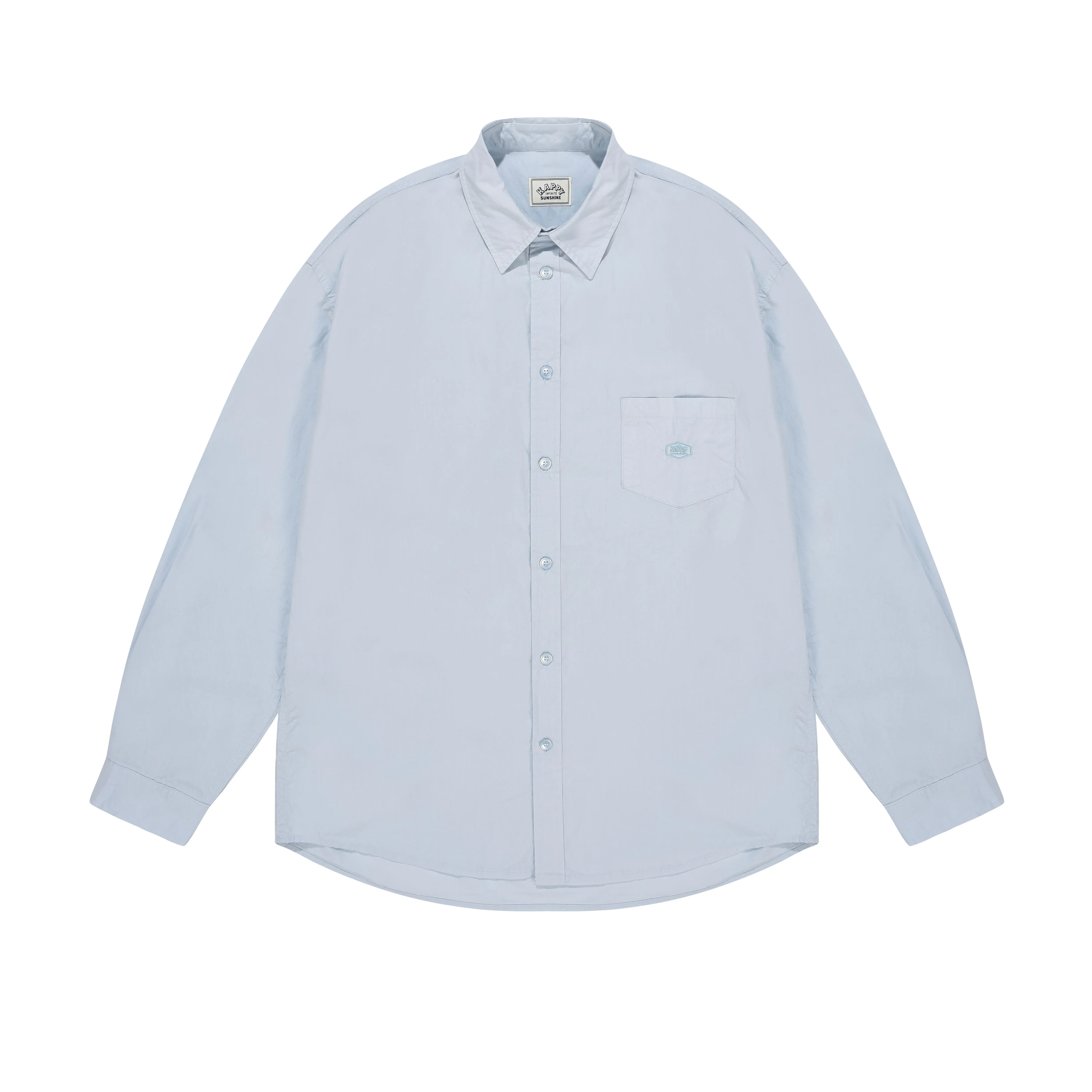 Relaxed Cotton Shirt (Sky Blue) sold by Kappy product image thumbnail 3