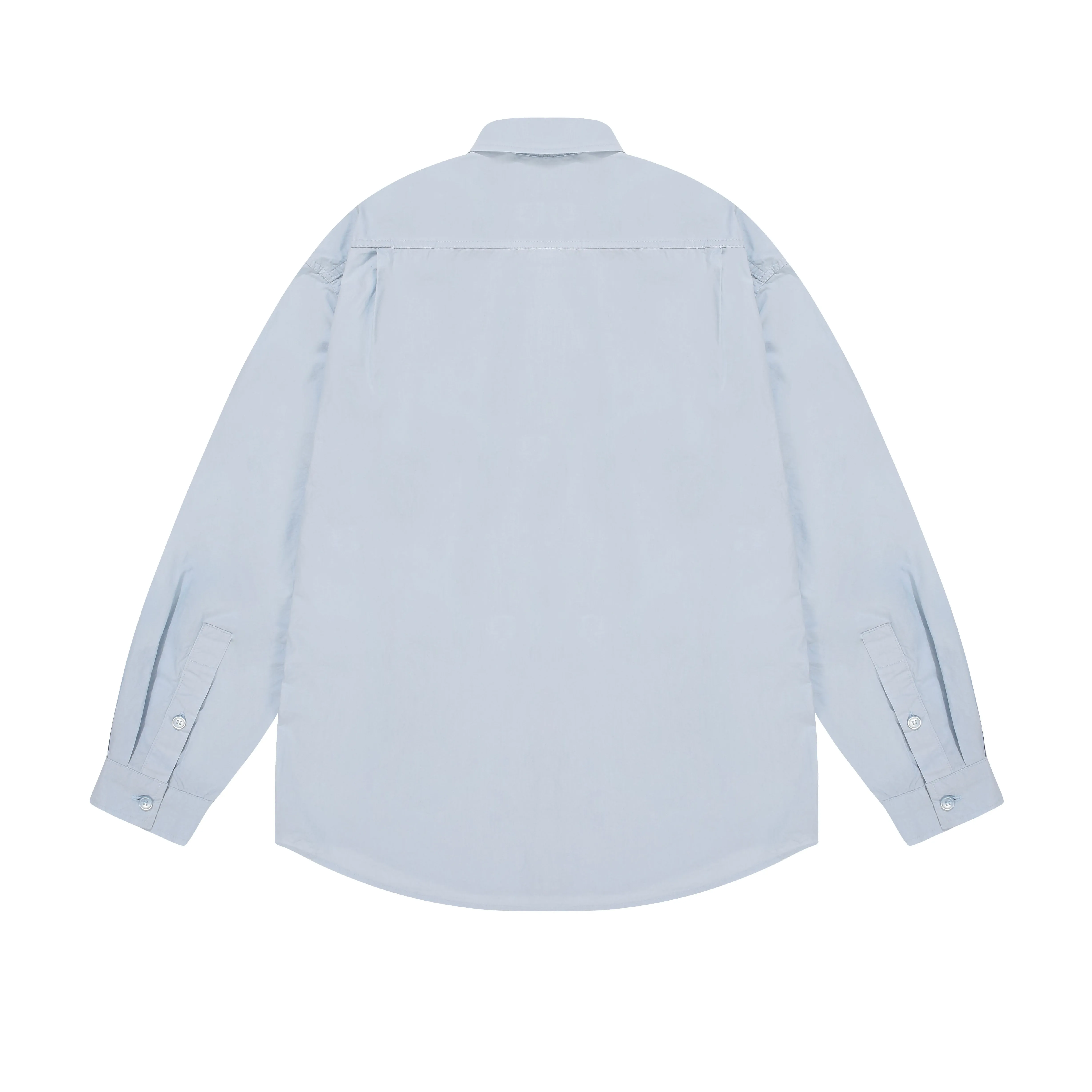 Relaxed Cotton Shirt (Sky Blue) sold by Kappy product image thumbnail 4