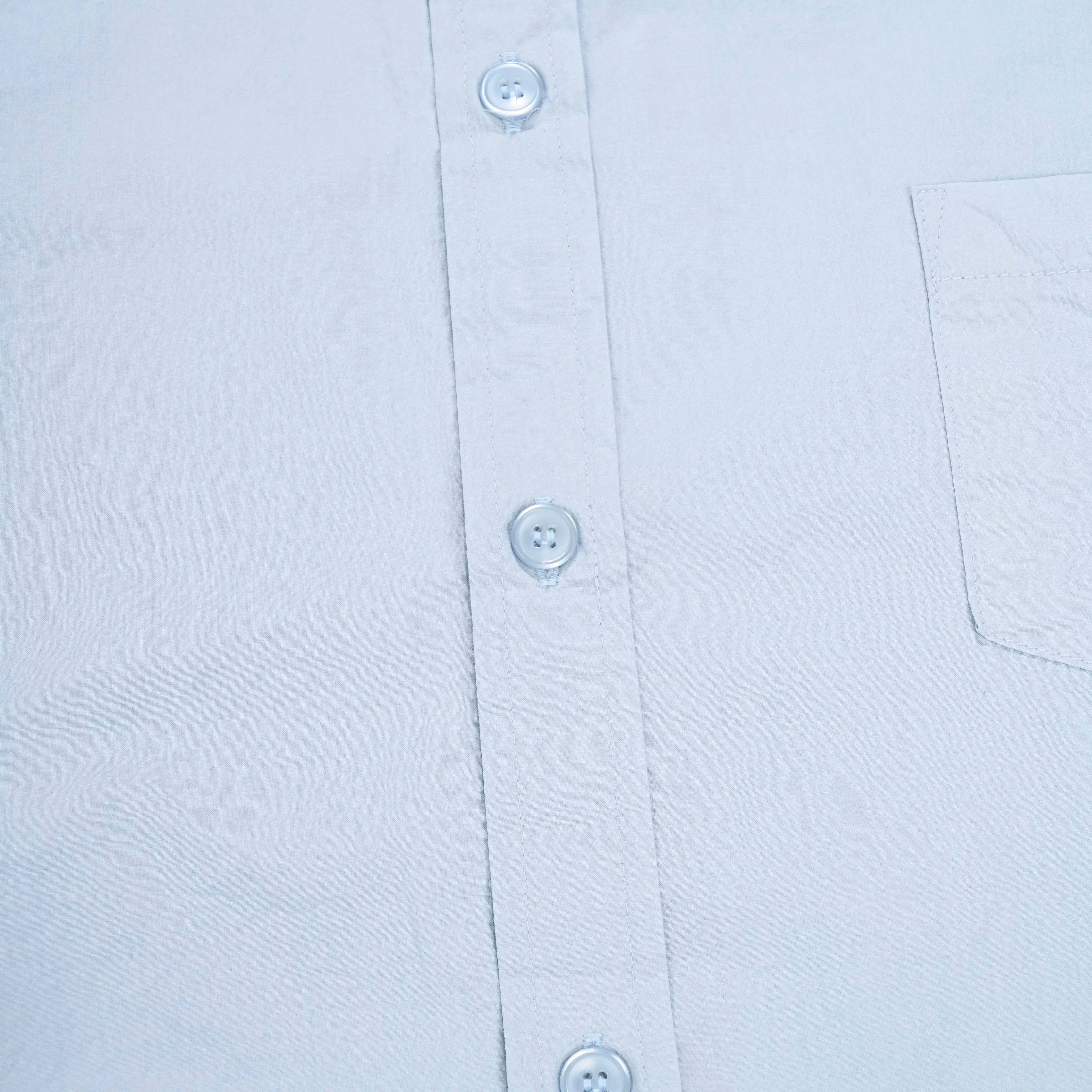 Relaxed Cotton Shirt (Sky Blue) sold by Kappy product image thumbnail 5