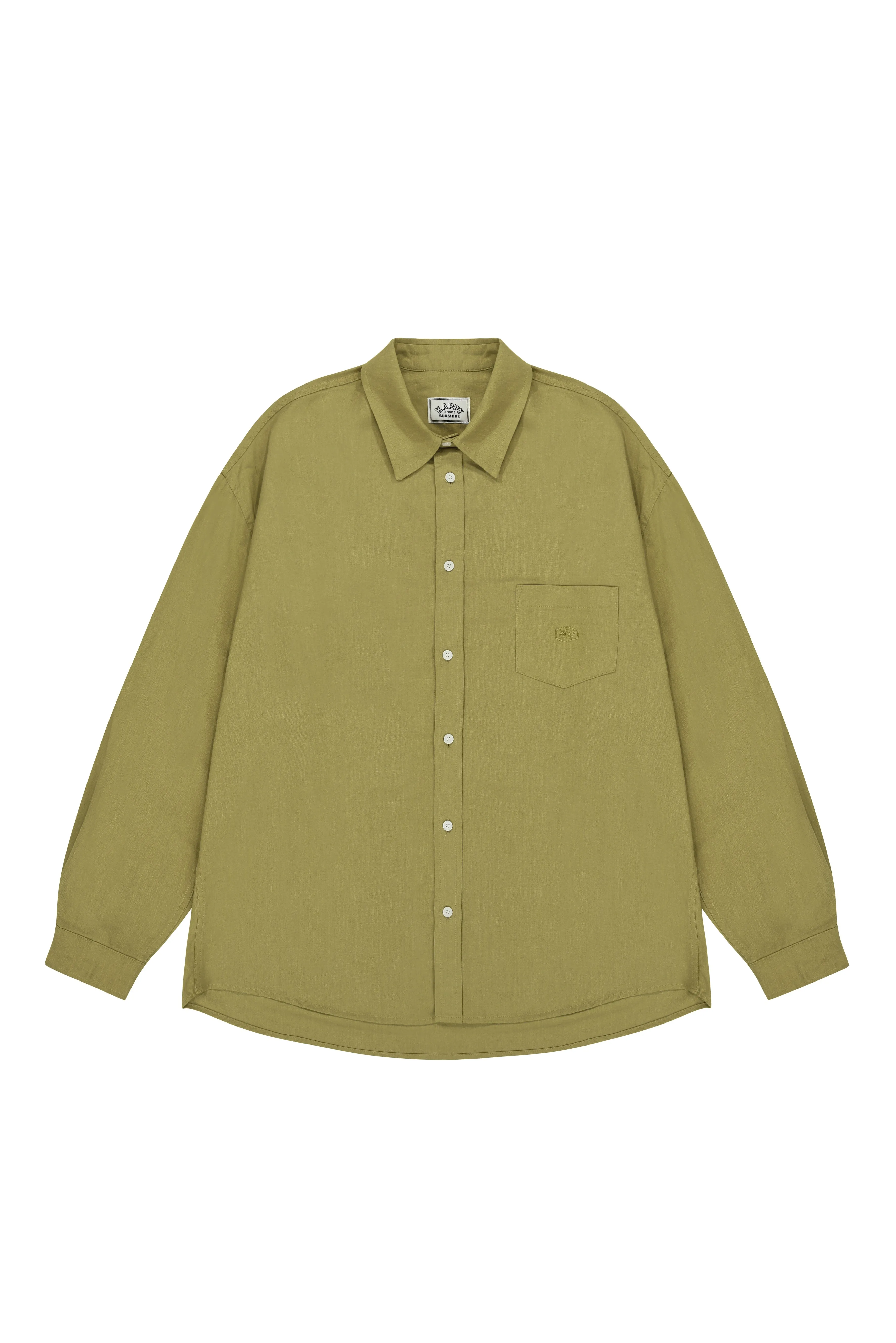 Relaxed Oxford Shirt (Olive) sold by Kappy