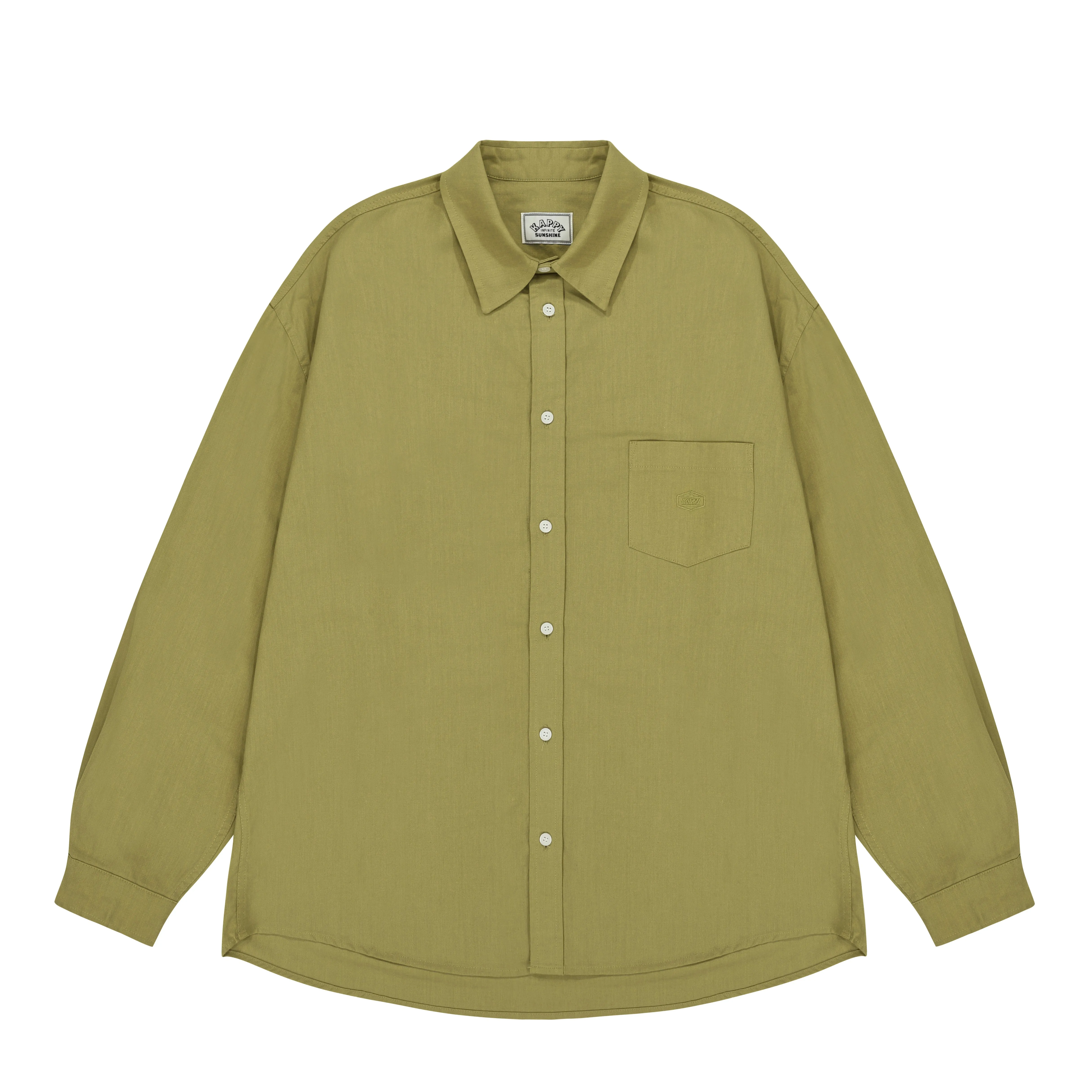 Relaxed Oxford Shirt (Olive) sold by Kappy product image thumbnail 3