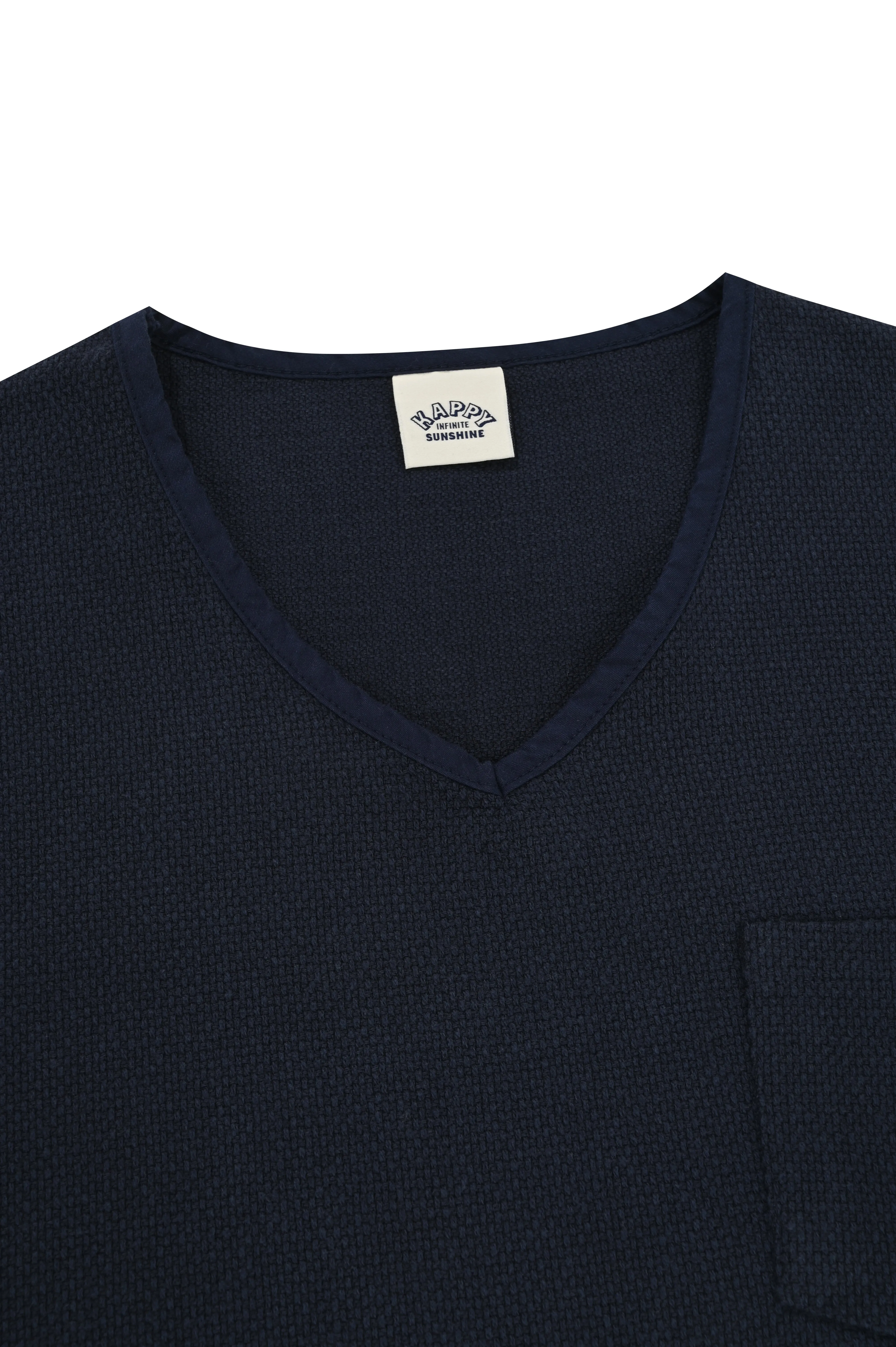 Woven Cotton Vest (Navy) sold by Kappy product image thumbnail 4