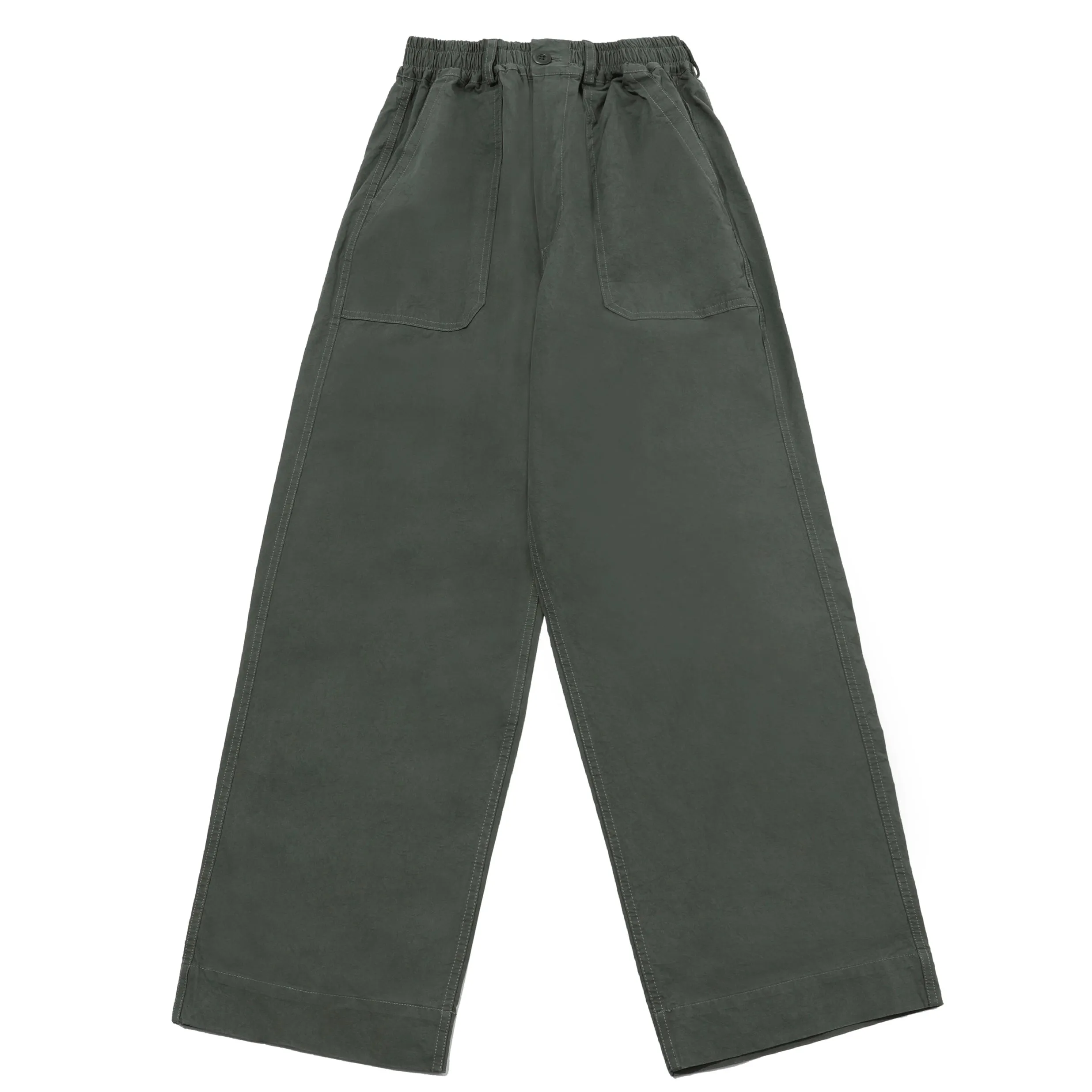 One Tuck Wide Fatigue Pants (Charcoal) sold by Kappy