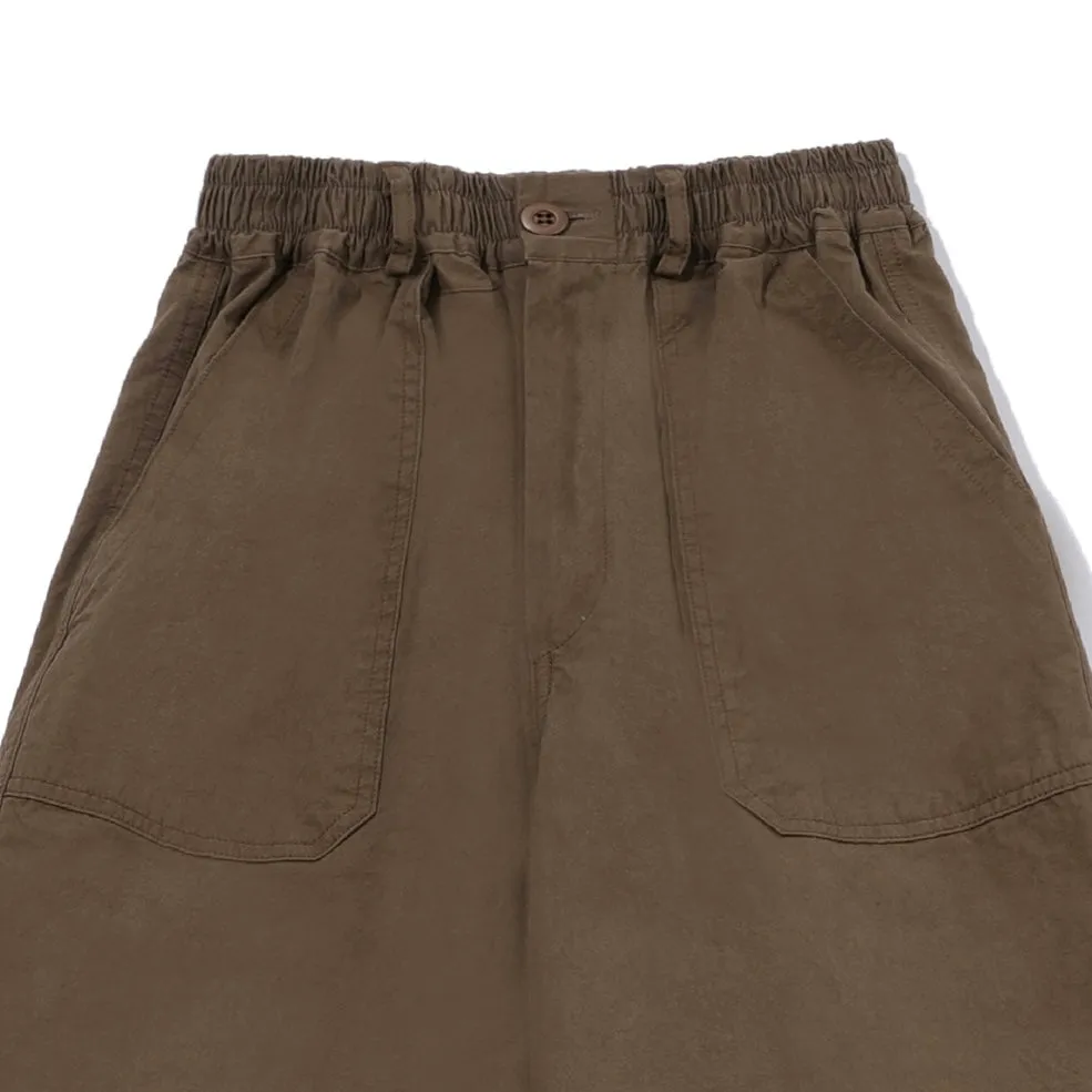 One Tuck Wide Fatigue Pants (Brown) sold by Kappy product image thumbnail 5