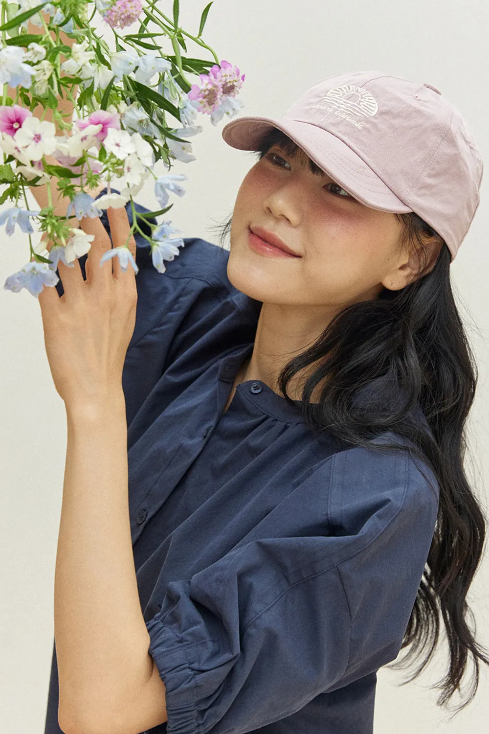 Ripstop Sunshine Cap (Lilac) sold by Kappy product image thumbnail 4