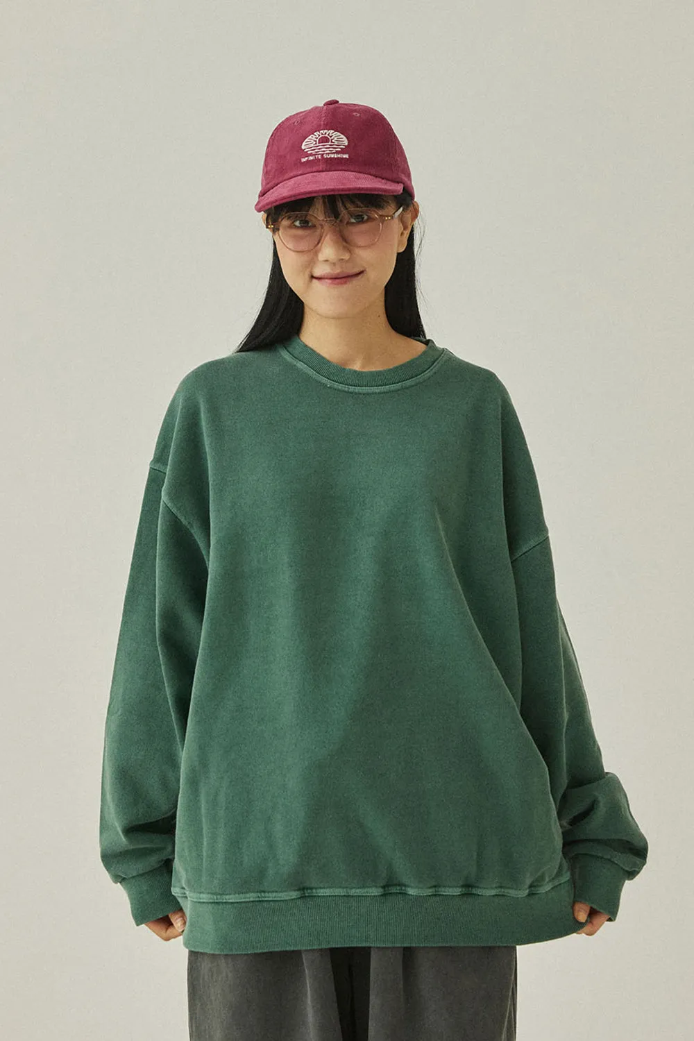 Corduroy Sunshine Cap (Purple) sold by Kappy product image thumbnail 5