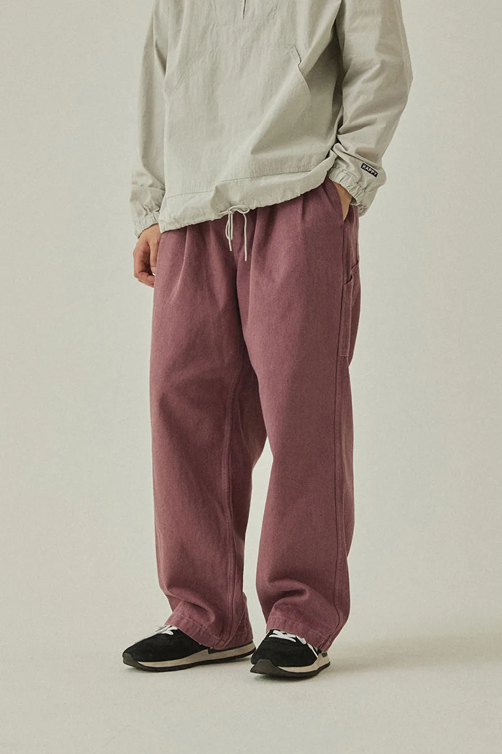 Two Tuck Wide Kation Pants (Purple) sold by Kappy product image thumbnail 2