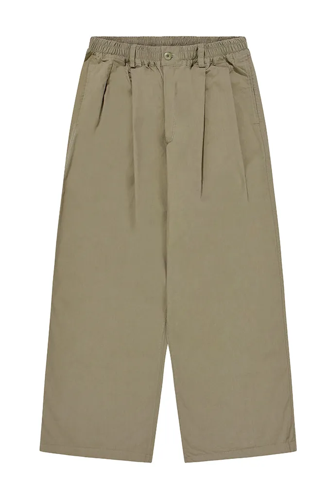Two Tuck Wide CN Pants (Beige) sold by Kappy