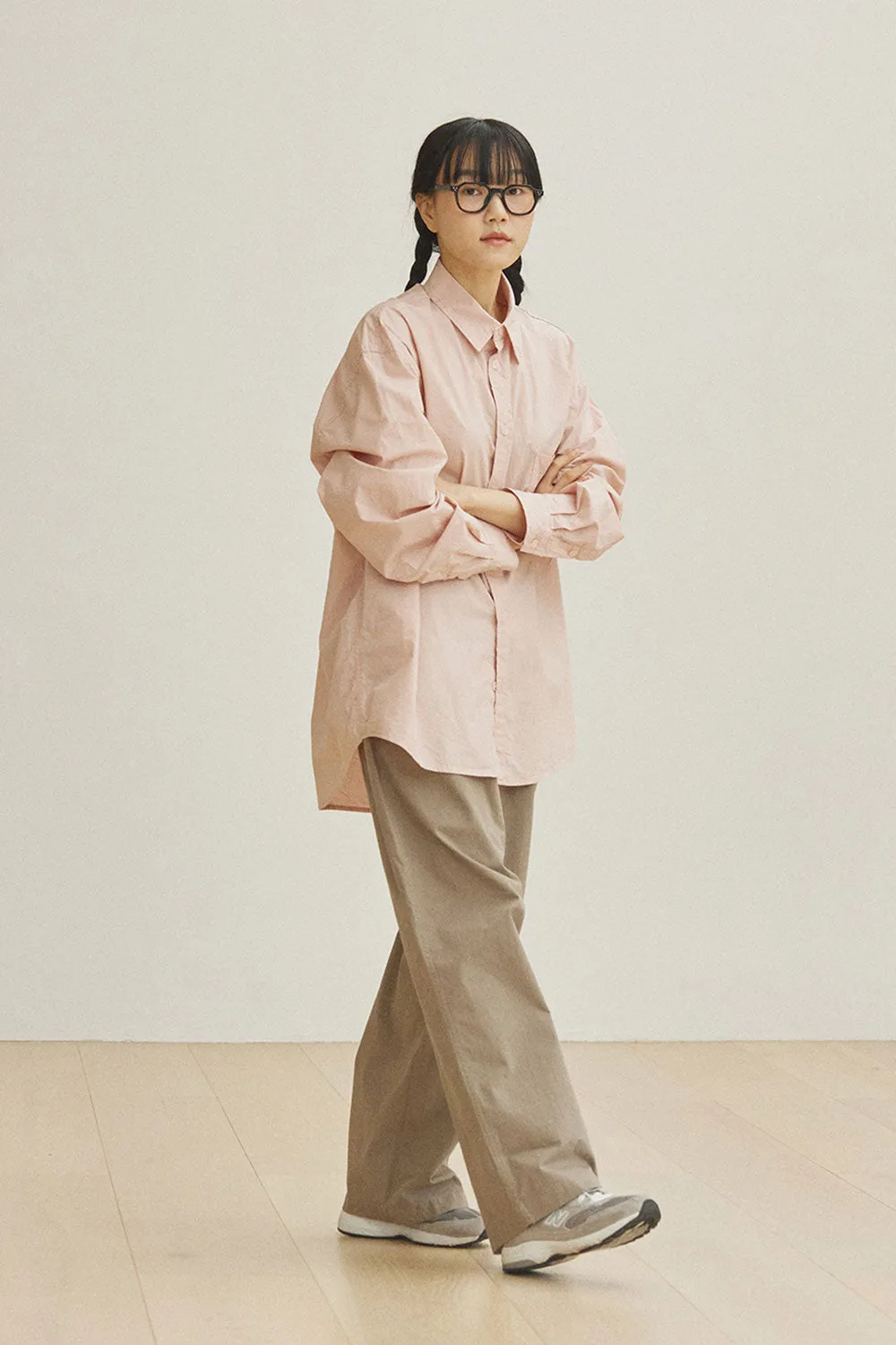 Two Tuck Wide CN Pants (Beige) sold by Kappy product image thumbnail 5