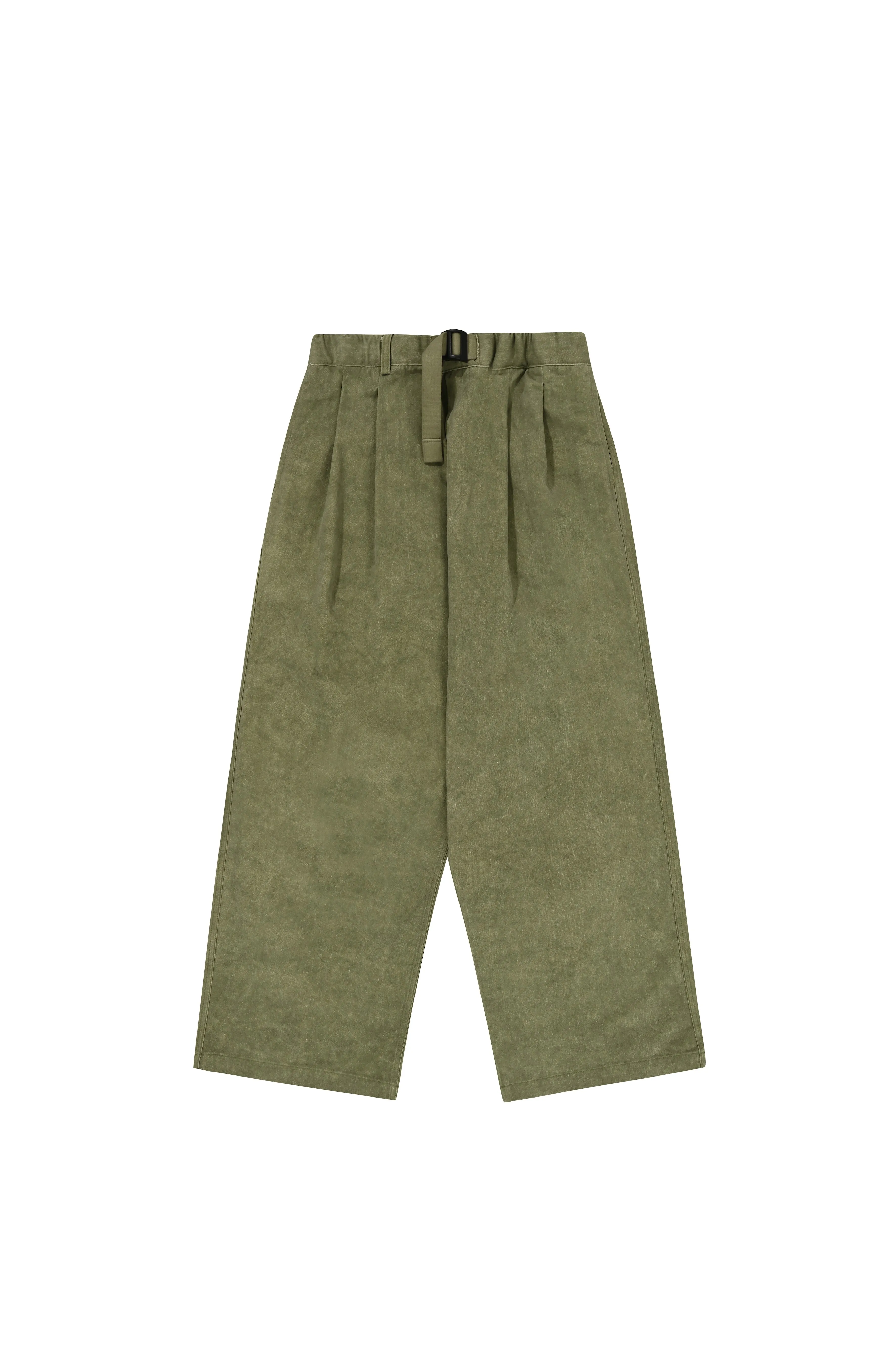 Pigment Two Tuck Wide Pants (Khaki) sold by Kappy product image thumbnail 3